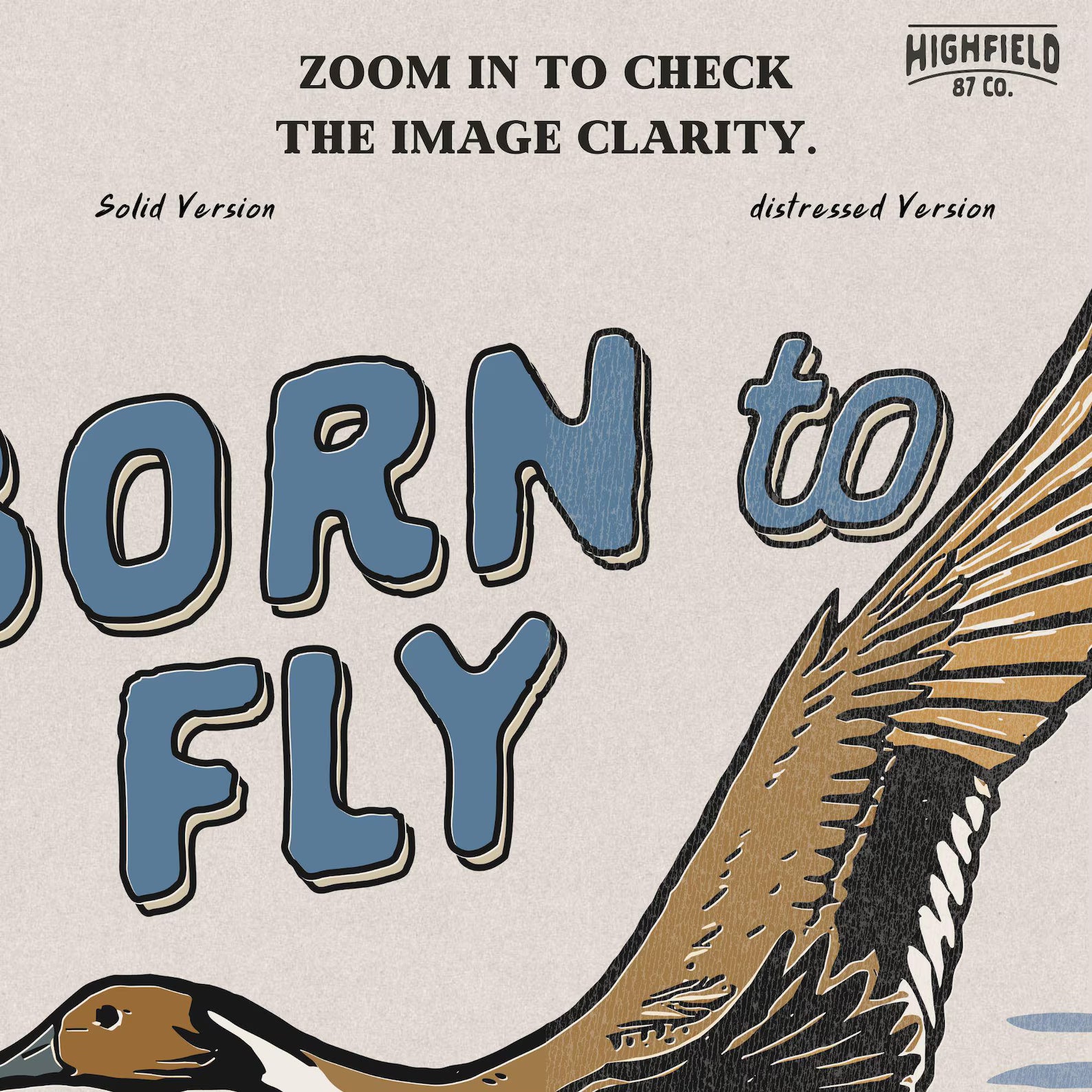 Hunting-themed PNG with a pintail duck mid-flight and bold handwritten-style quote. Designed for duck hunting apparel or tumbler designs.