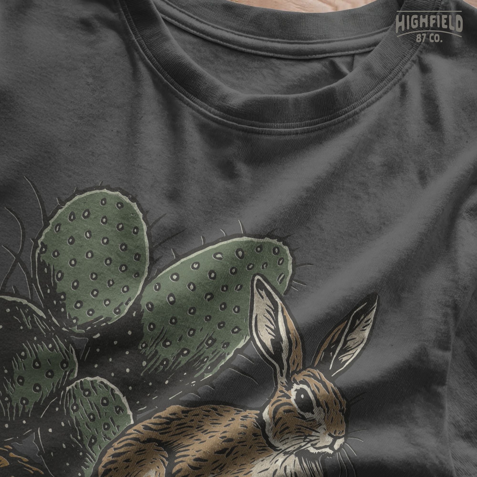 Jackrabbit PNG Vintage Wildlife Illustration, Desert Rabbit Clipart, Southwestern Animal Digital Download