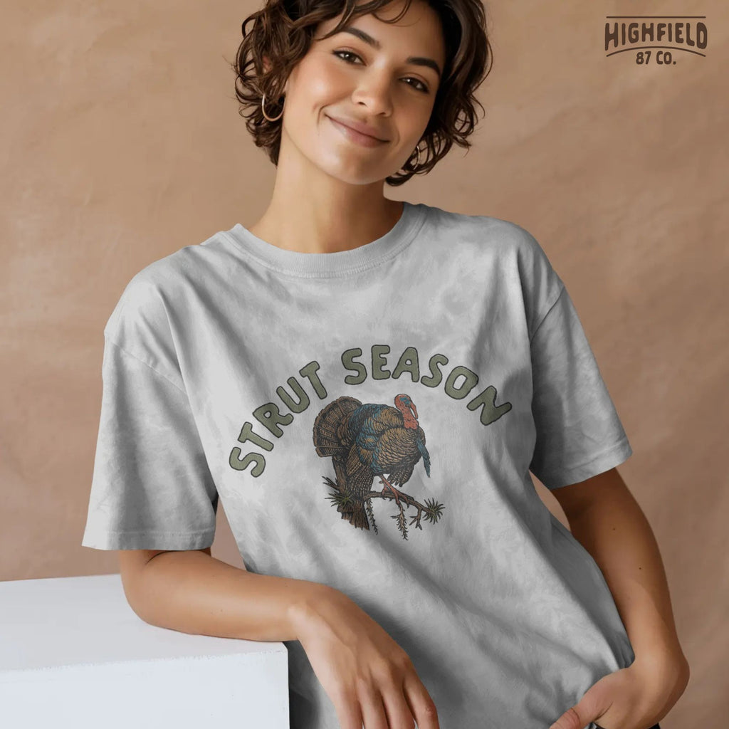 Strut Season Turkey Hunting PNG | Gobbler Clipart for Spring Turkey Shirt | Digital Download for Strut Season Sublimation Design
