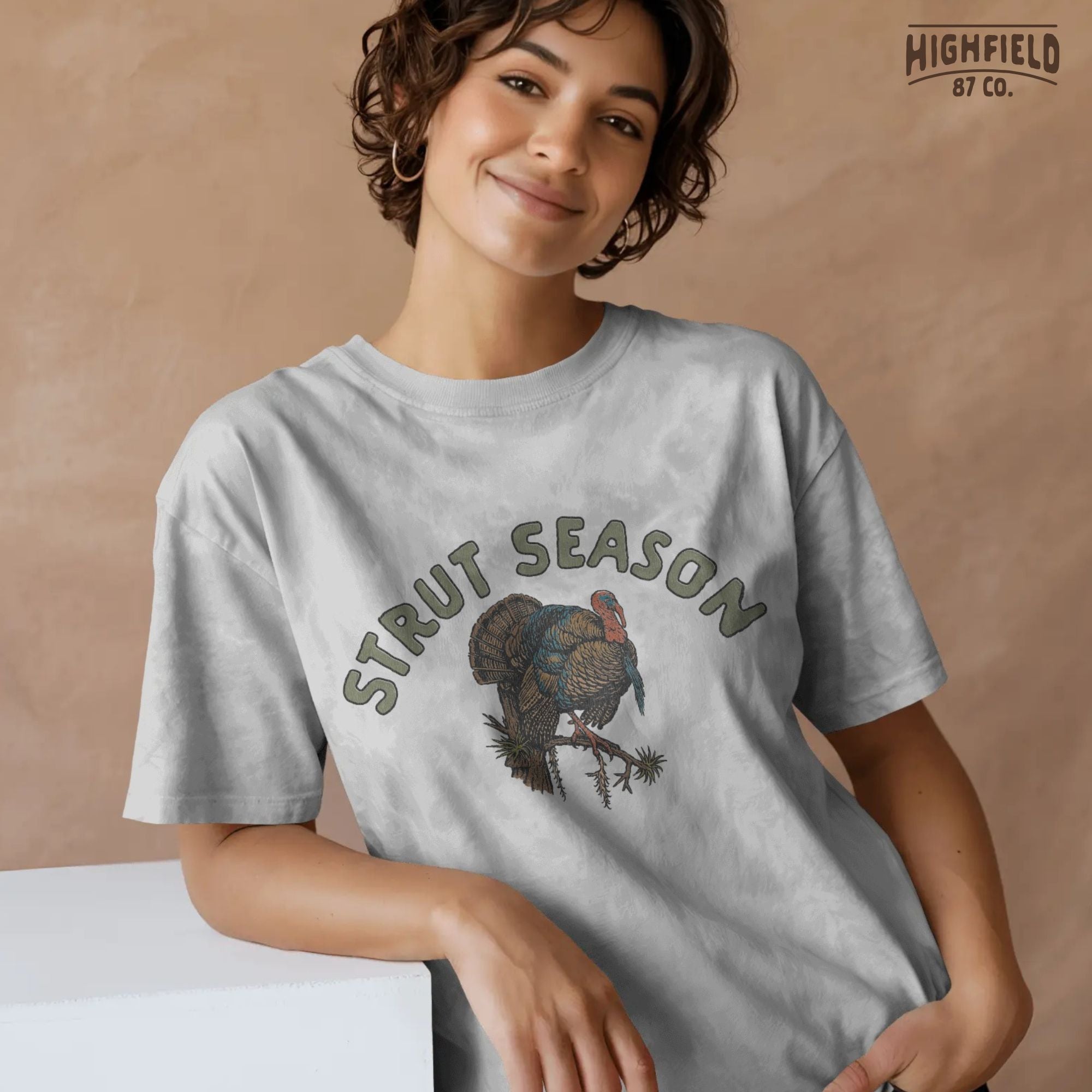 Strut Season Turkey Hunting PNG | Gobbler Clipart for Spring Turkey Shirt | Digital Download for Strut Season Sublimation Design