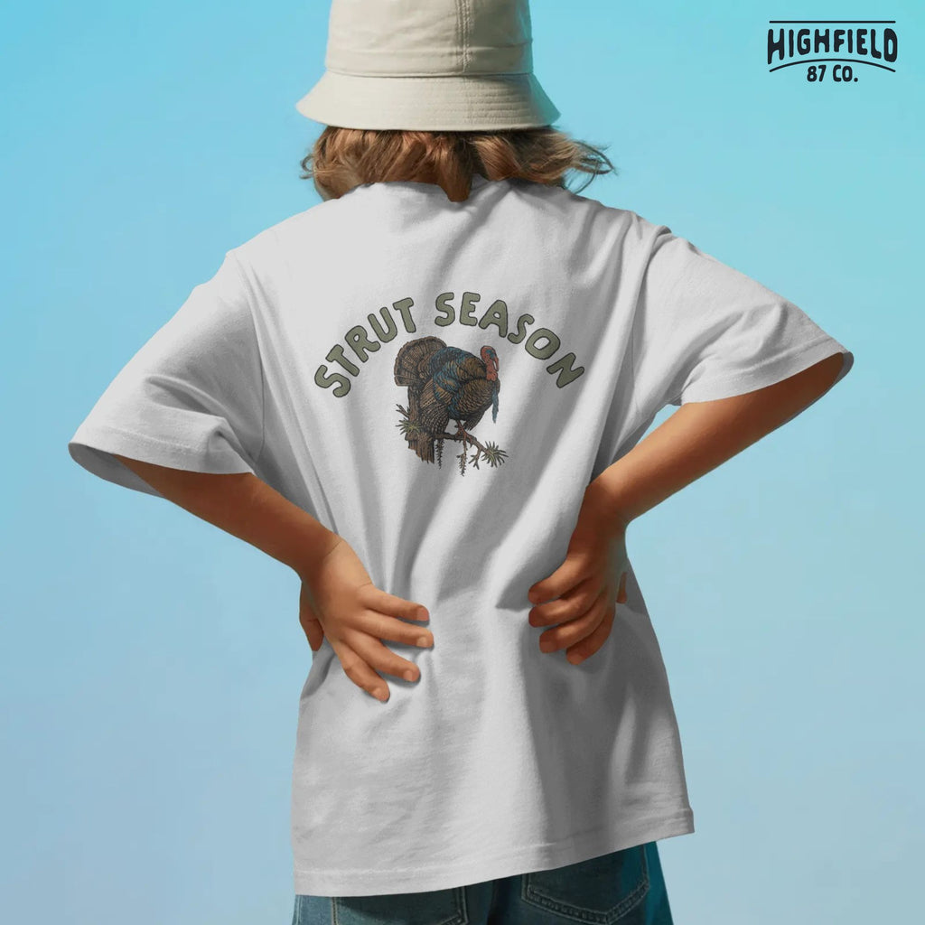 Strut Season Turkey Hunting PNG | Gobbler Clipart for Spring Turkey Shirt | Digital Download for Strut Season Sublimation Design