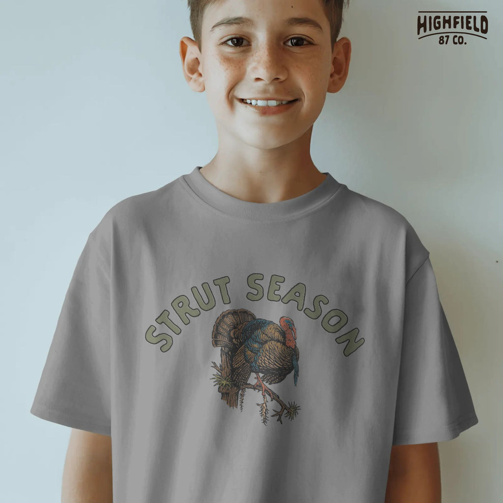 Strut Season Turkey Hunting PNG | Gobbler Clipart for Spring Turkey Shirt | Digital Download for Strut Season Sublimation Design