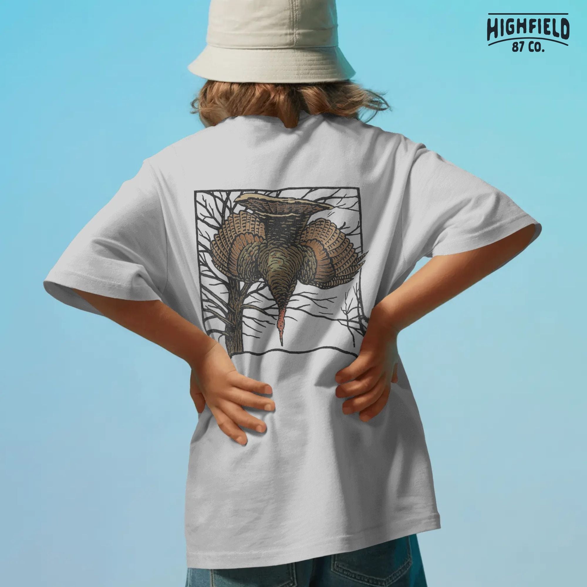 Wild Turkey Hunting PNG | Strutting Tom Clipart for Shirt Design | Digital Download for Spring Turkey Season & Outdoorsman Apparel