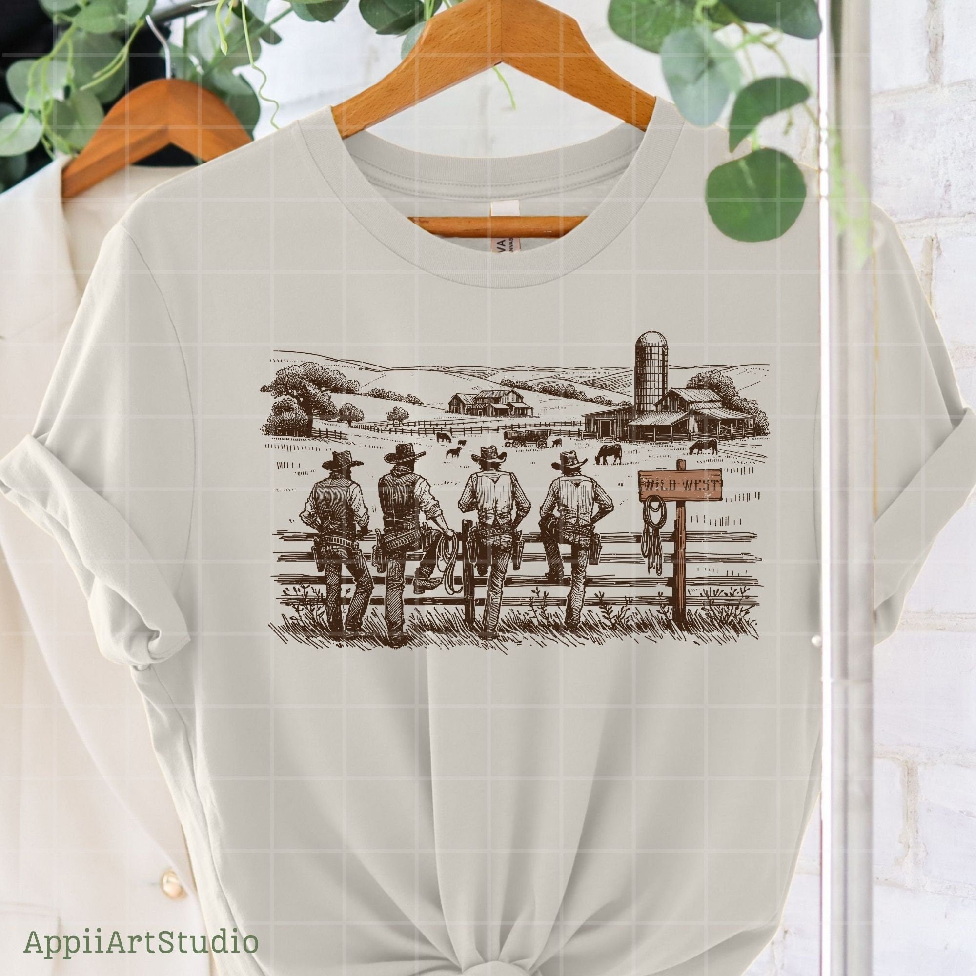 Western Cowboys Png, Rodeo Png, Country Cowboys Sublimation Design Download, Wild West Png, The End Western Shirt Design,Western Transparent