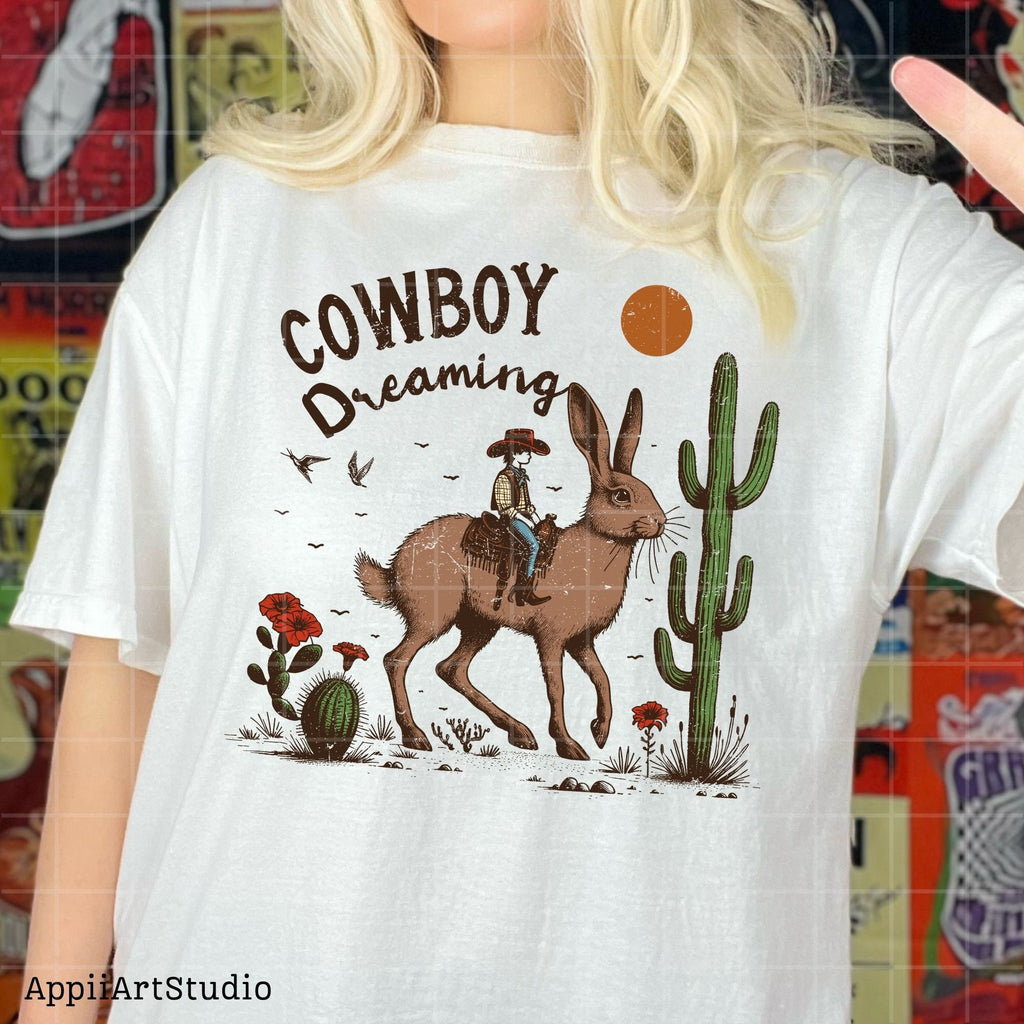 Western Easter Bunny Boy Png, Howdy Easter Png, Rabbit Rider png, Western Sublimation Png, Western Shirt Png, Easter Bunny Png, Easter Png