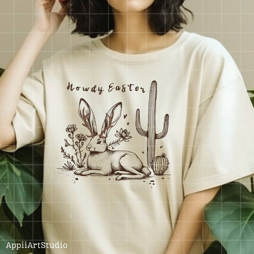 Western Easter Bunny Boy Png, Howdy Easter Png, Western Sublimation Png, Western Shirt Png, Easter Bunny Png, Easter Png,Western Transparent