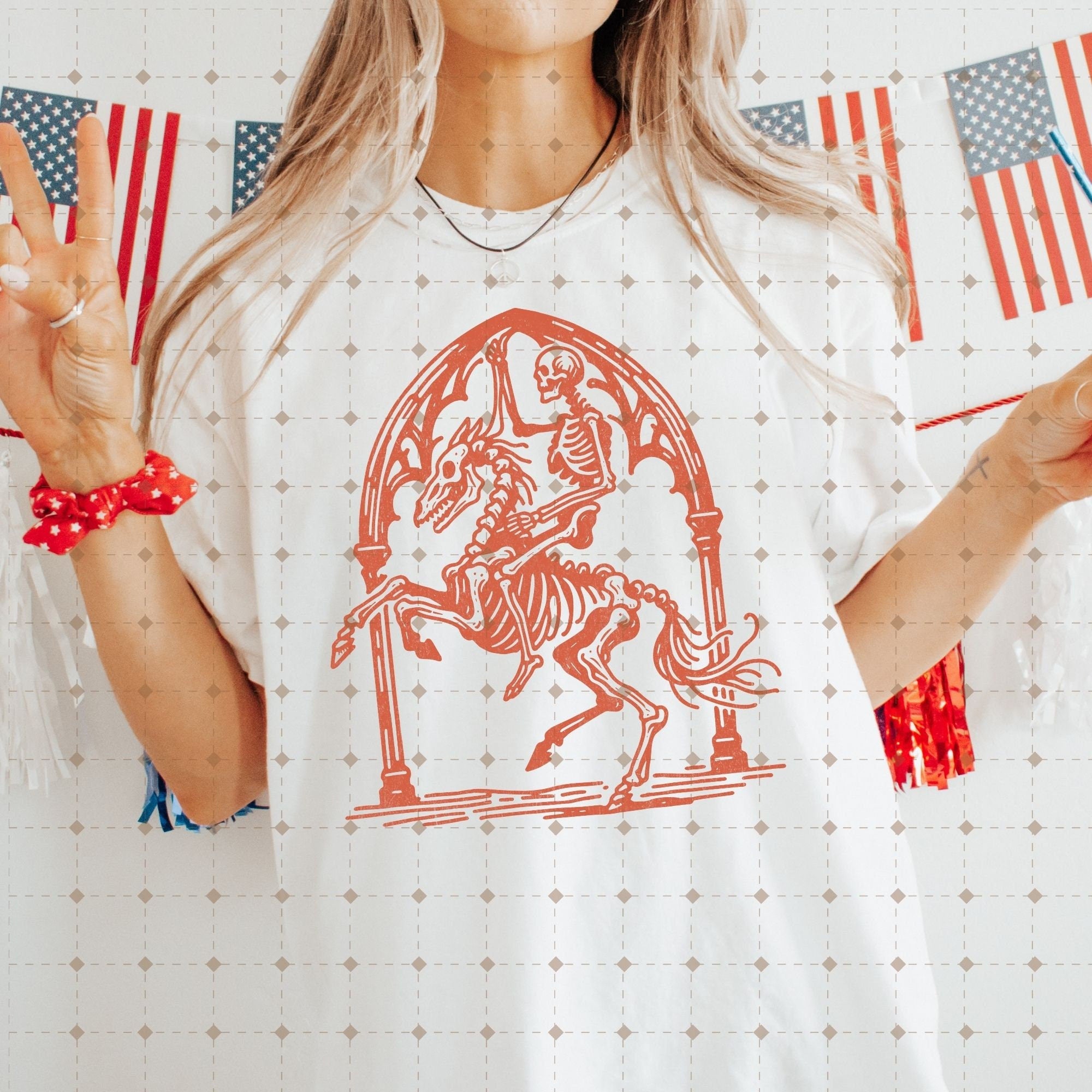 Country Cowboy Skeleton Riding a Bucking Horse PNG, Western PNG, Vintage Style PNG, Western Design, Desert Western Png, hand drawn png