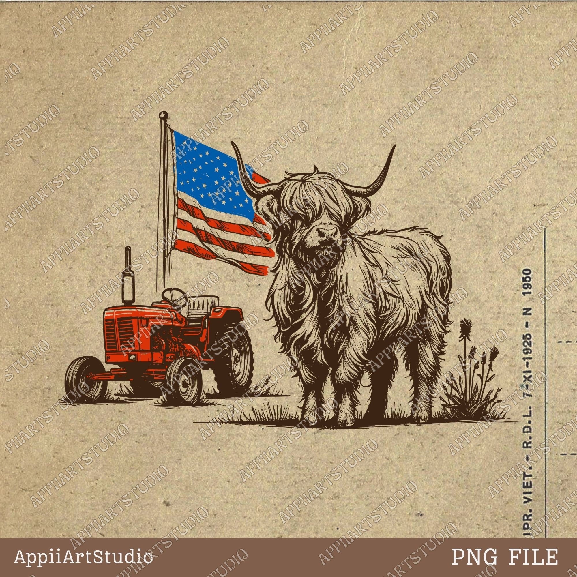 Western America Highland Cow png, America png, 4th Of july png, Western sublimation, American Flag Png, Usa png, America Designs, Freedom