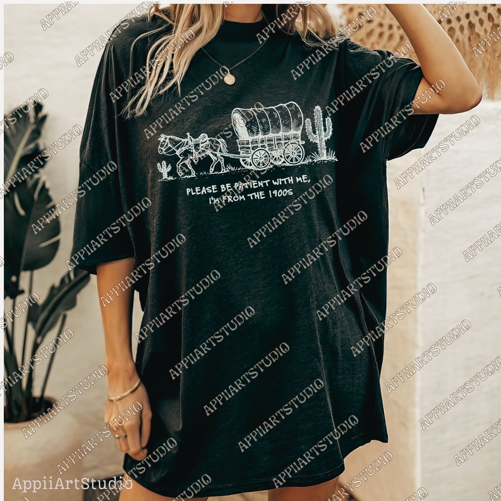 Please Be Patient with Me PNG, I'm from the 1900s PNG, Funny Quote Png, Trendy PNG, Country png, Western Png, Retro Png, Digital Download