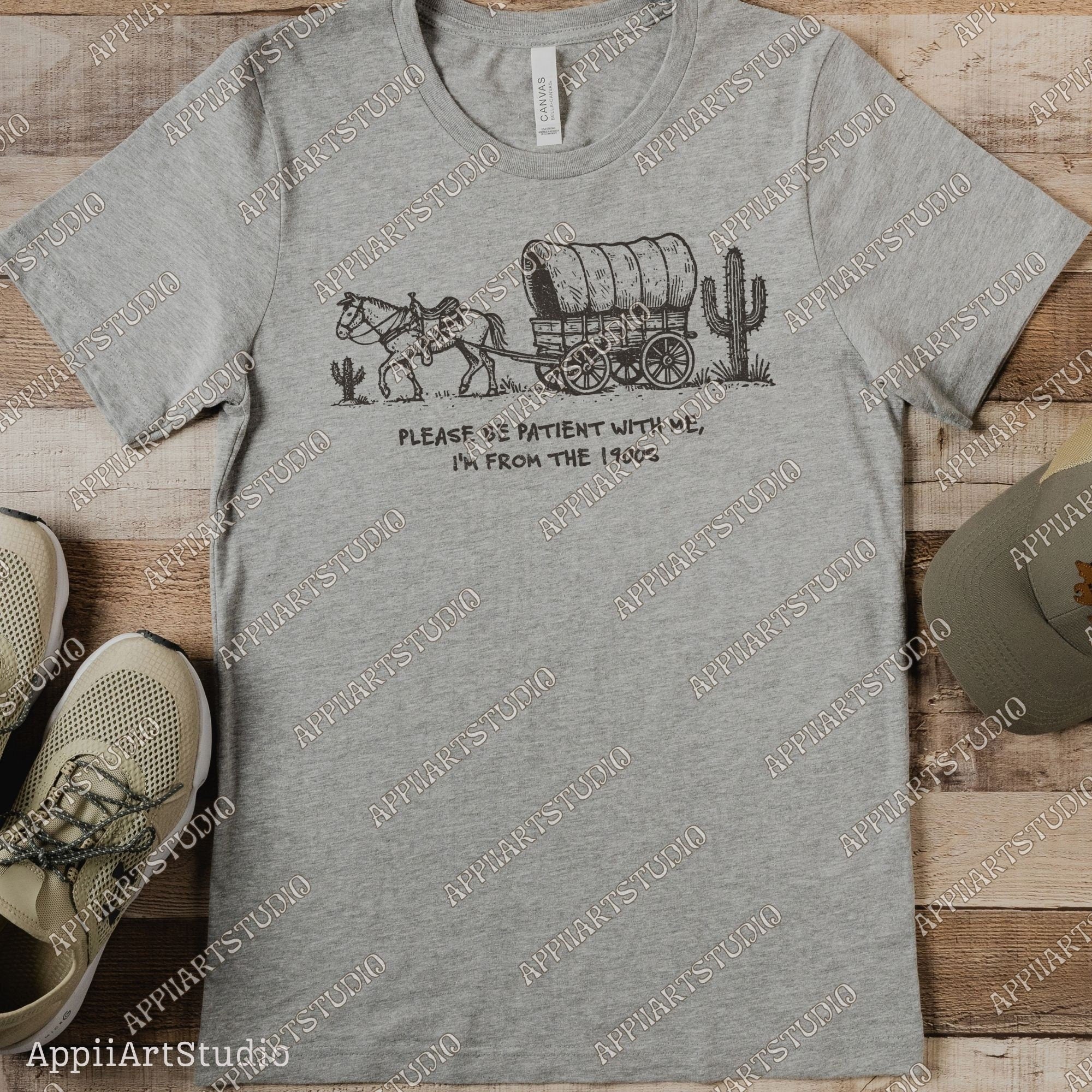 Please Be Patient with Me PNG, I'm from the 1900s PNG, Funny Quote Png, Trendy PNG, Country png, Western Png, Retro Png, Digital Download