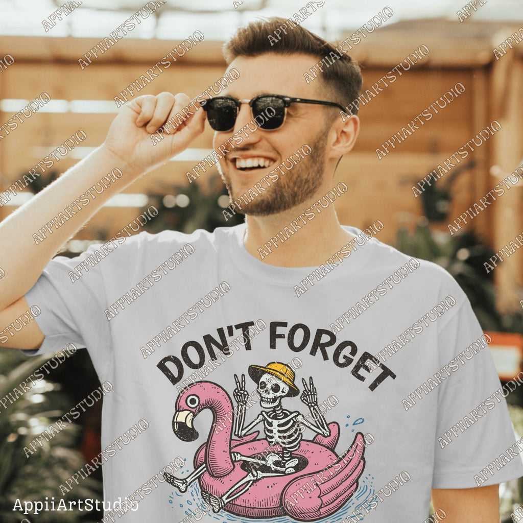 Don't Forget To Stay Salty Png, Salty Skeleton Png, Stay Salty Png, Beach Shirt, Funny Skeleton Beach Png, summertime western png