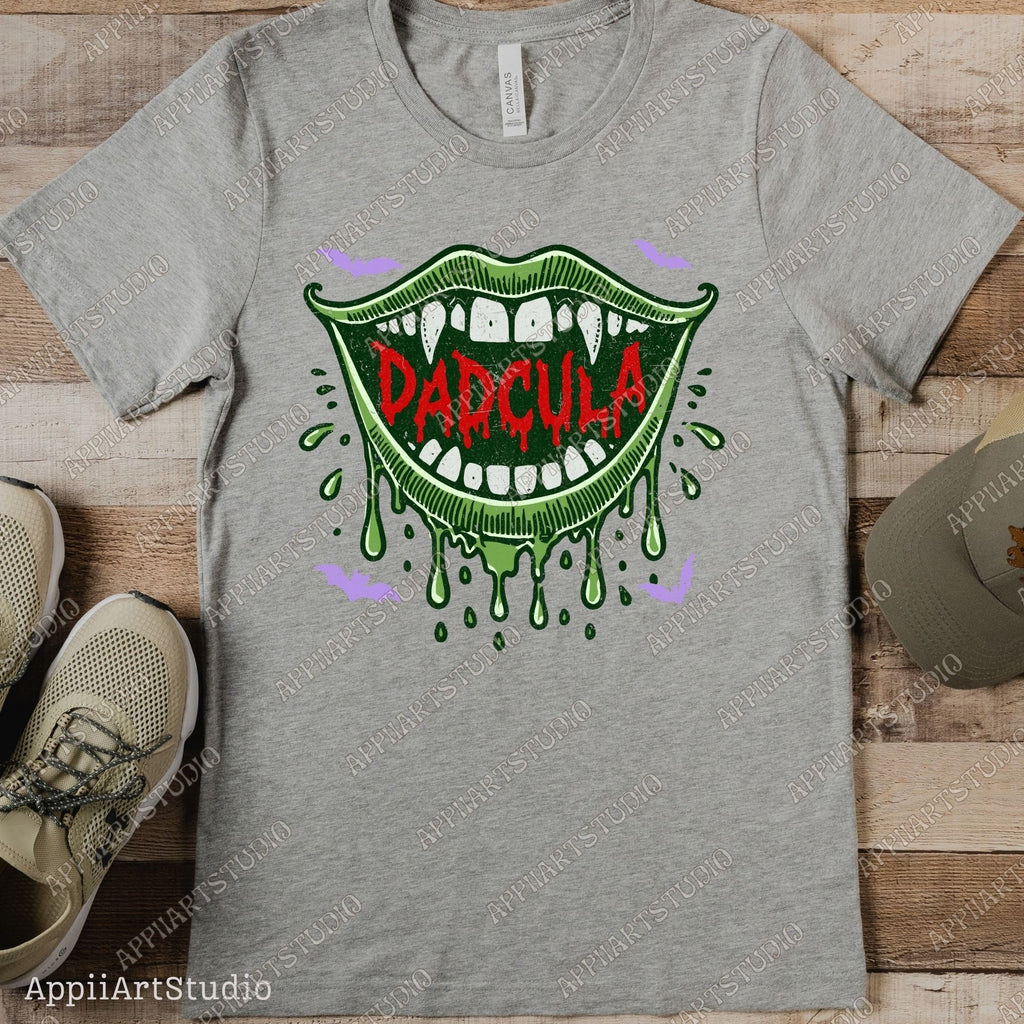 Dadcula Vampire Sexy Lips and Fangs Halloween Transparence Png Halloween For Men Digital Download for DTG Printing DTF Sublimation