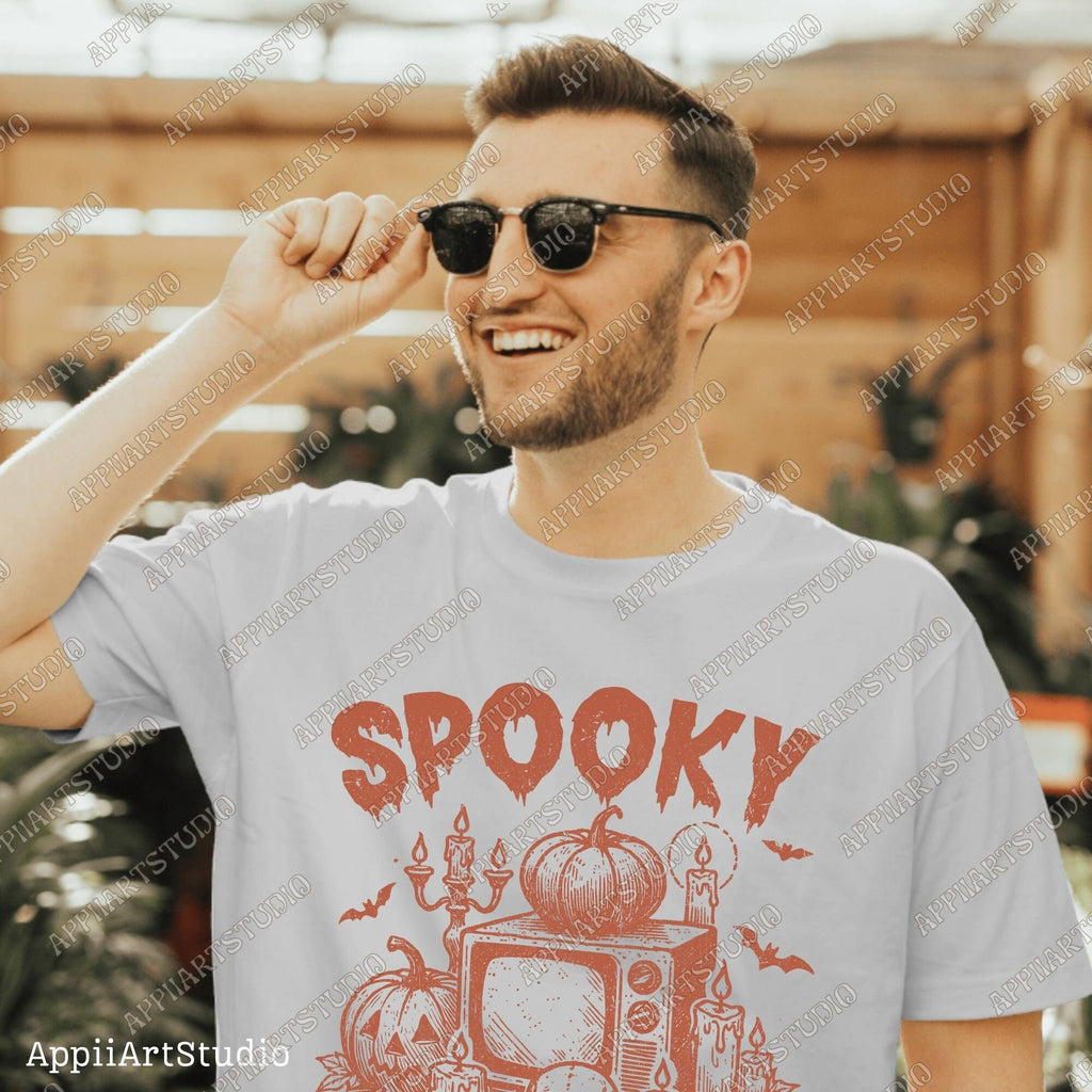 Spooky Movie Club png, Halloween Horror png, Spooky Season png Horror Movie png Spooky png Halloween Pumpkin png Fall png Sublime Design Png