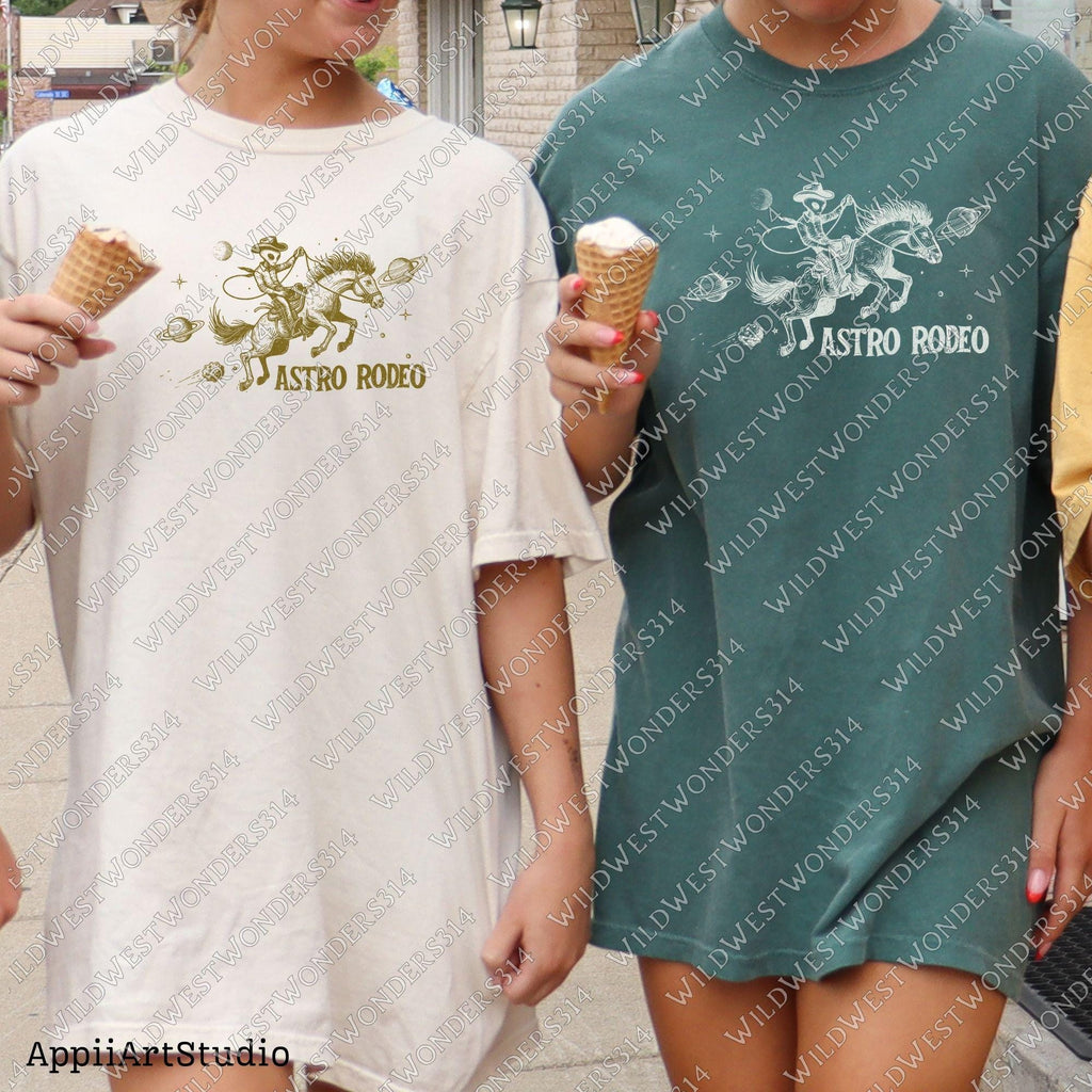 Astro Rodeo, Cowboy Space Western PNG, Alien Cowboy, Cosmic Cowboy, Space Cowboy, Vintage Cosmic Rodeo Png, Retro Cowboy Png, Space Western