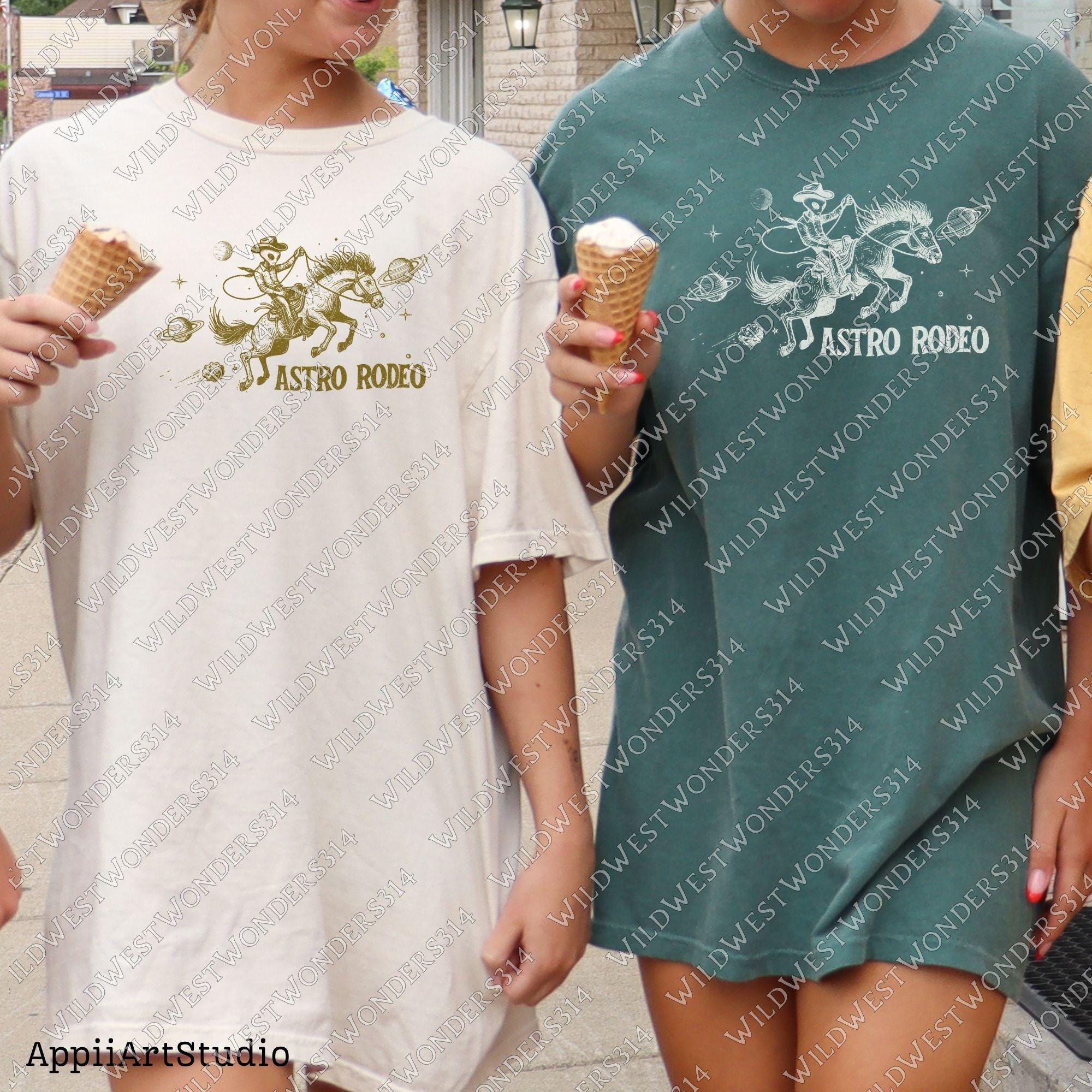 Astro Rodeo, Cowboy Space Western PNG, Alien Cowboy, Cosmic Cowboy, Space Cowboy, Vintage Cosmic Rodeo Png, Retro Cowboy Png, Space Western