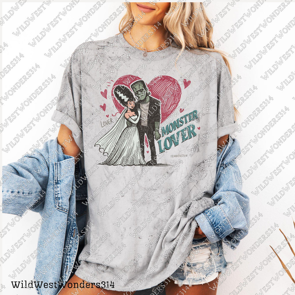 frankenstein Lover Png, Monster Lover png, Vintage Halloween Shirt png, Halloween Horror movie png, Halloween png, Retro halloween png