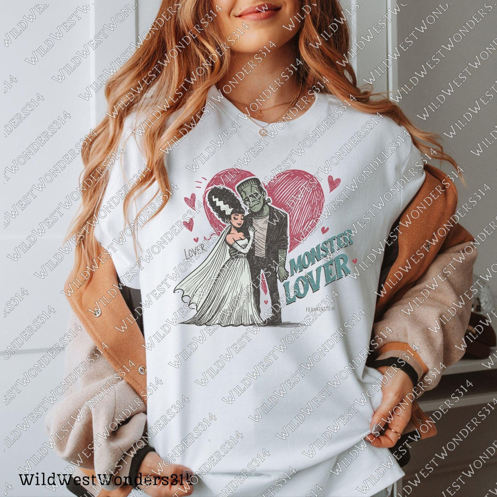 frankenstein Lover Png, Monster Lover png, Vintage Halloween Shirt png, Halloween Horror movie png, Halloween png, Retro halloween png