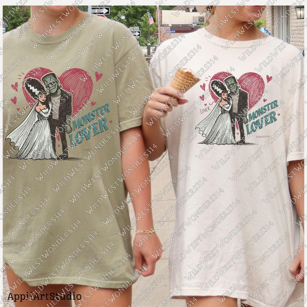 frankenstein Lover Png, Monster Lover png, Vintage Halloween Shirt png, Halloween Horror movie png, Halloween png, Retro halloween png