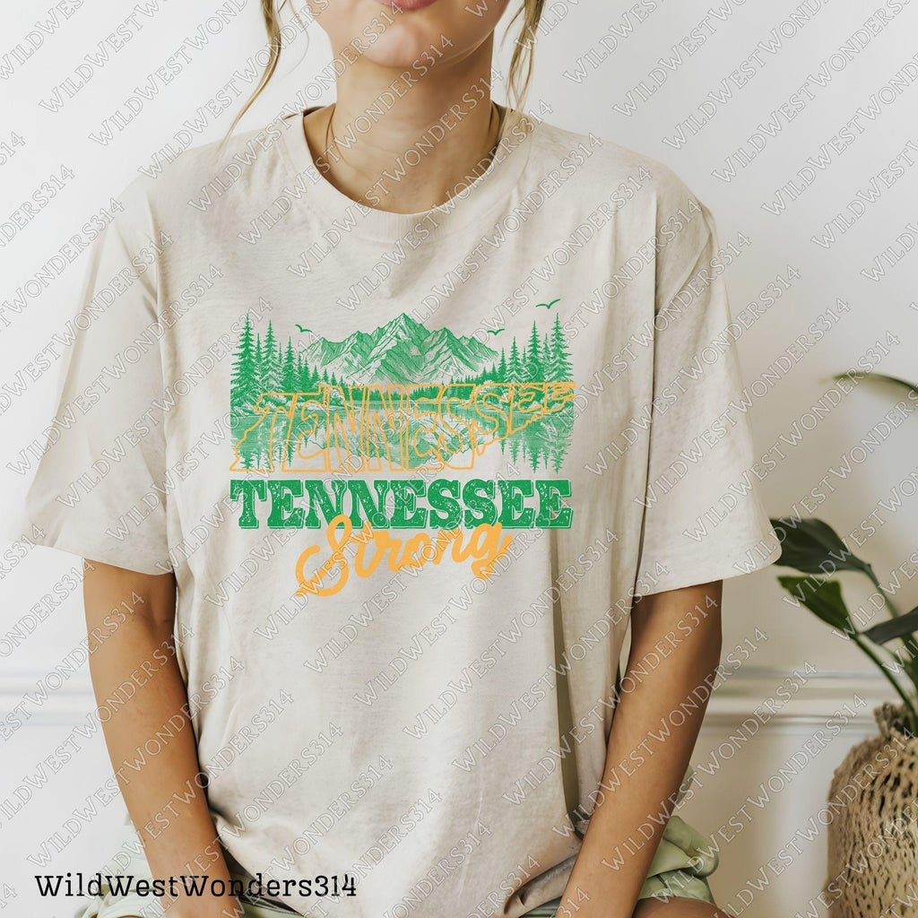 Tennessee Strong Png,Appalachia Strong PNG, Hurricane Helene, Virginia, North Caroline Hurricane PNG, Sublimation Design Download