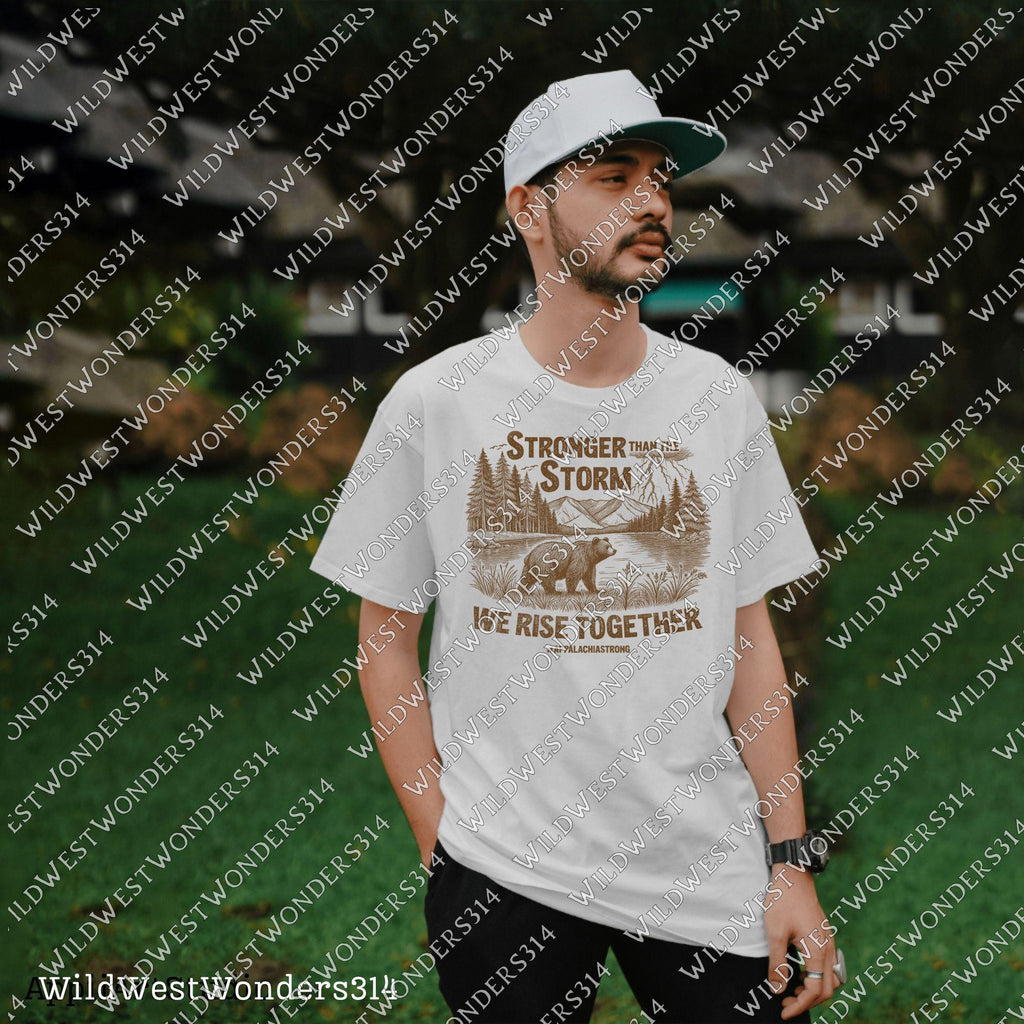 Stronger Than The Storm Png, Appalachia Strong PNG, Hurricane Helene, Virginia, Tennessee, North Caroline Hurricane PNG, Sublimation Design