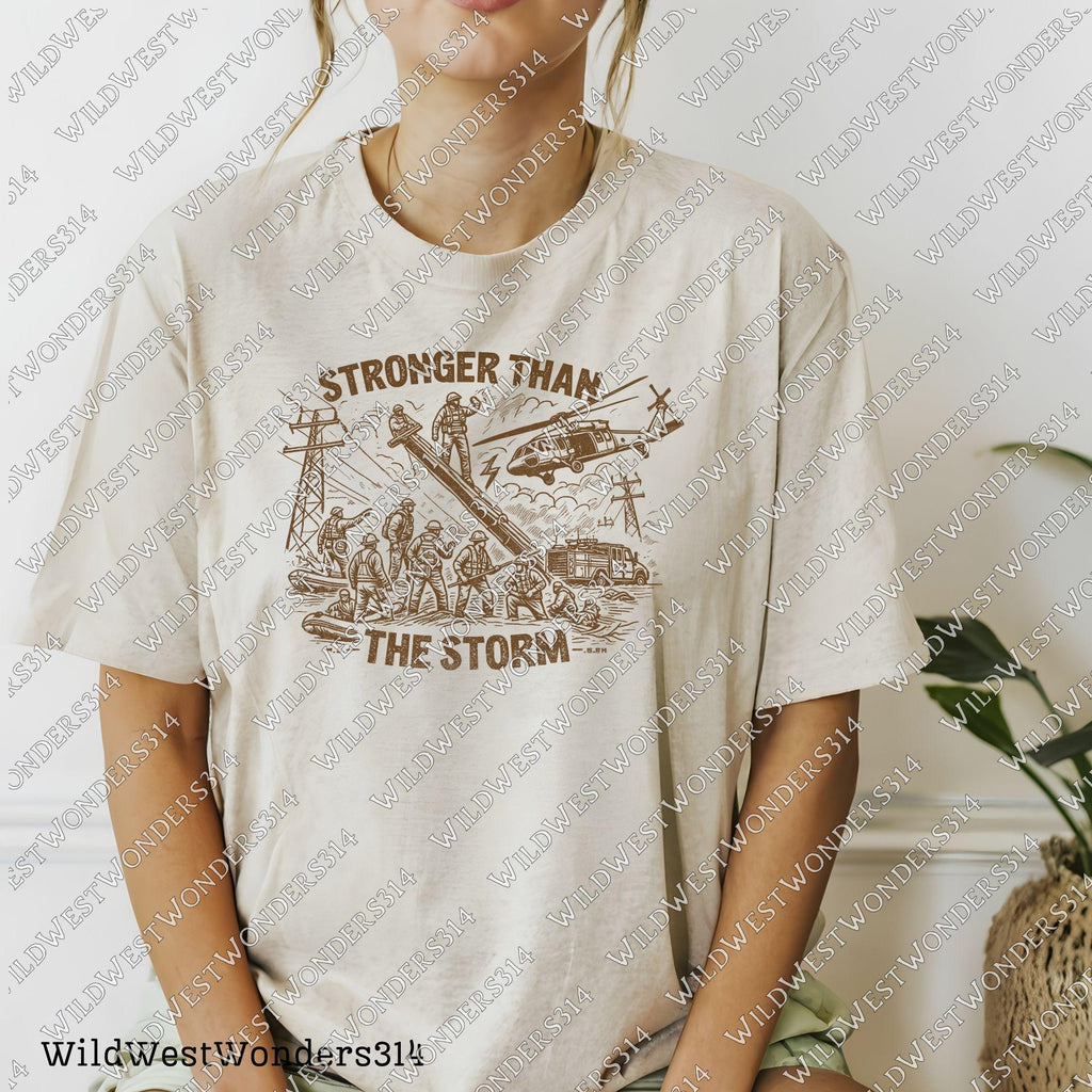 Hurricane Helene First Responders, Appalachia Strong PNG, Hurricane Helene, Virginia, Tennessee North Caroline Hurricane PNG Sublimation PNG