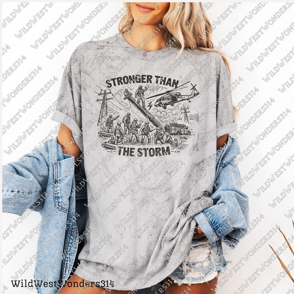 Hurricane Helene First Responders, Appalachia Strong PNG, Hurricane Helene, Virginia, Tennessee North Caroline Hurricane PNG Sublimation PNG