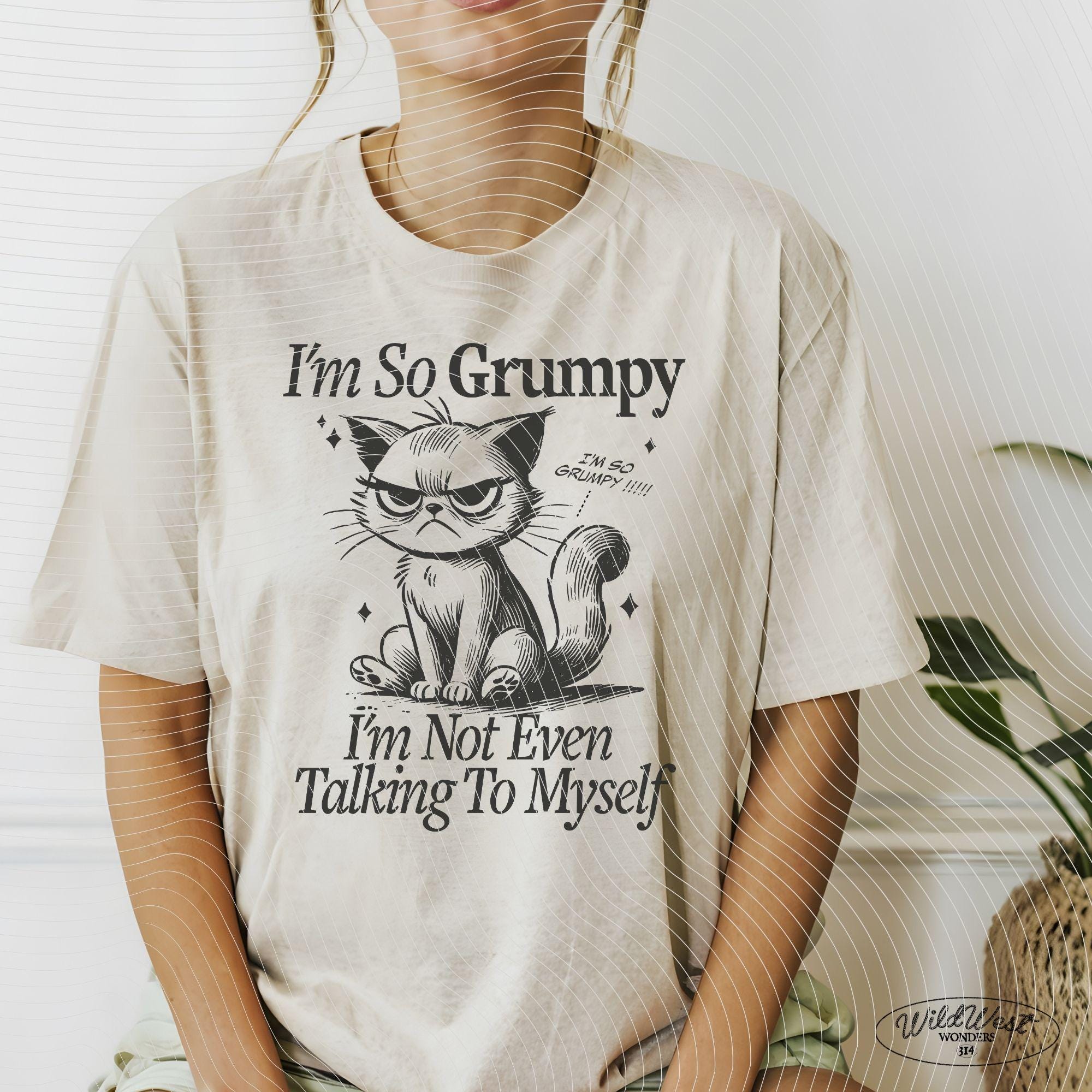 I'm So Grumpy Sarcastic PNG Funny Cat Sublimation Design PNG Funny Design Animal Humor Design Sarcastic Png Animal Sayings Instant Download
