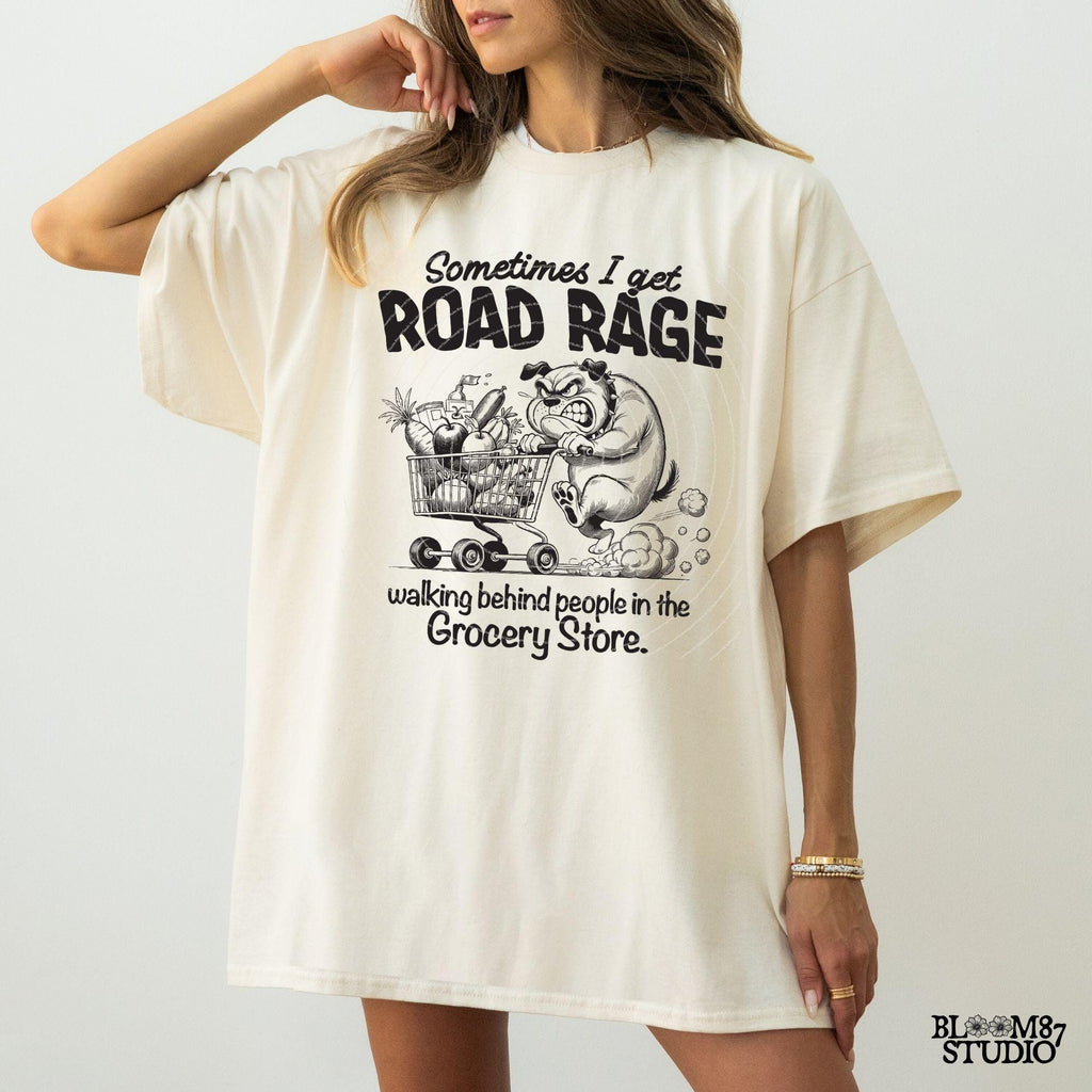 Funny Sublimation Dog PNG, Sometimes I Get Road Rage PNG, For Dog Lovers, Sarcastic Quote, Adult Humor, Mom, Dad, Sublimation Design Png