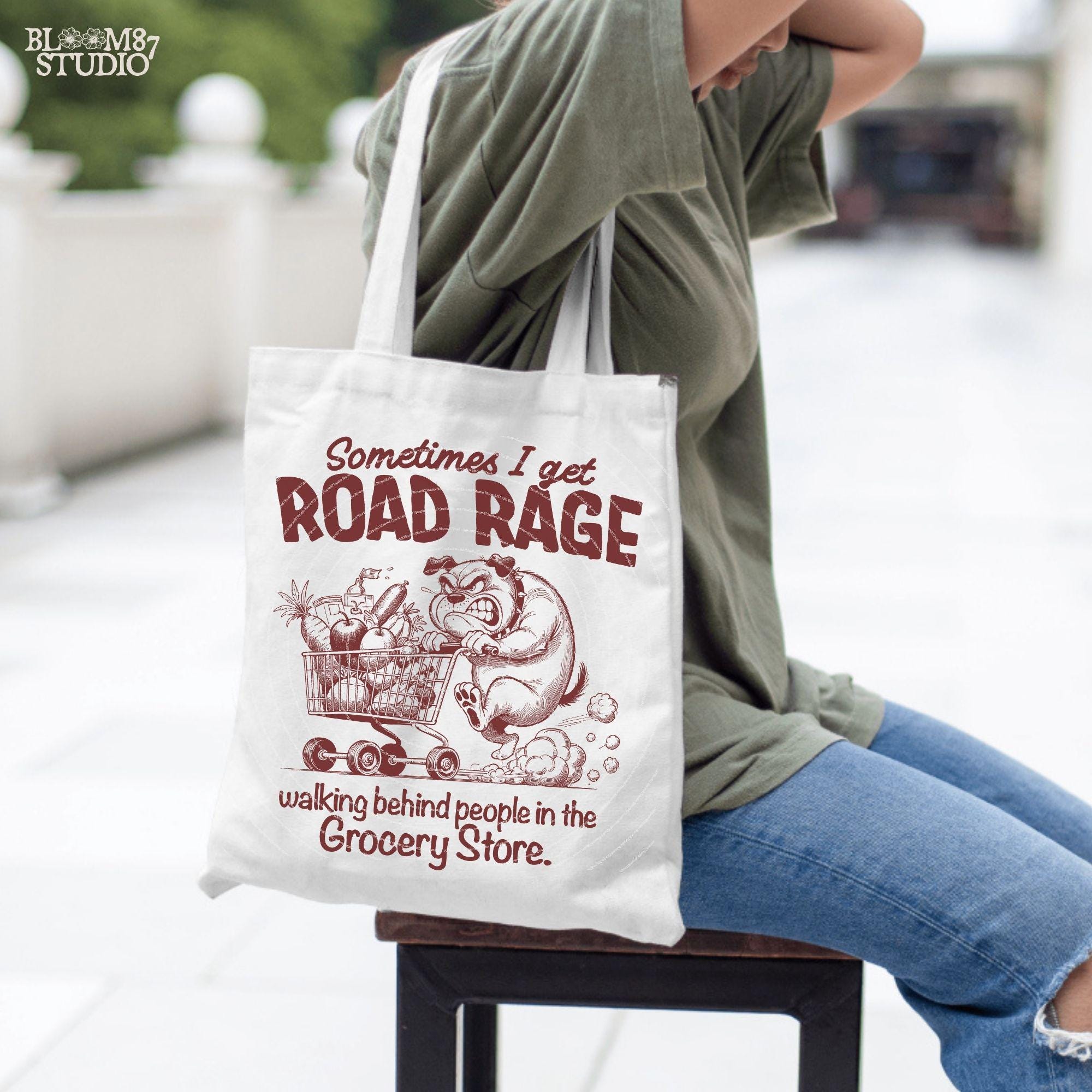 Funny Sublimation Dog PNG, Sometimes I Get Road Rage PNG, For Dog Lovers, Sarcastic Quote, Adult Humor, Mom, Dad, Sublimation Design Png