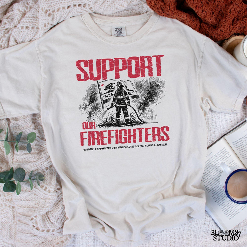 Support Our Firefighters, California Strong Png, Pray For Los Angeles California Png, Los Angeles Wildfires, Hollywood Hills, wildfire Png