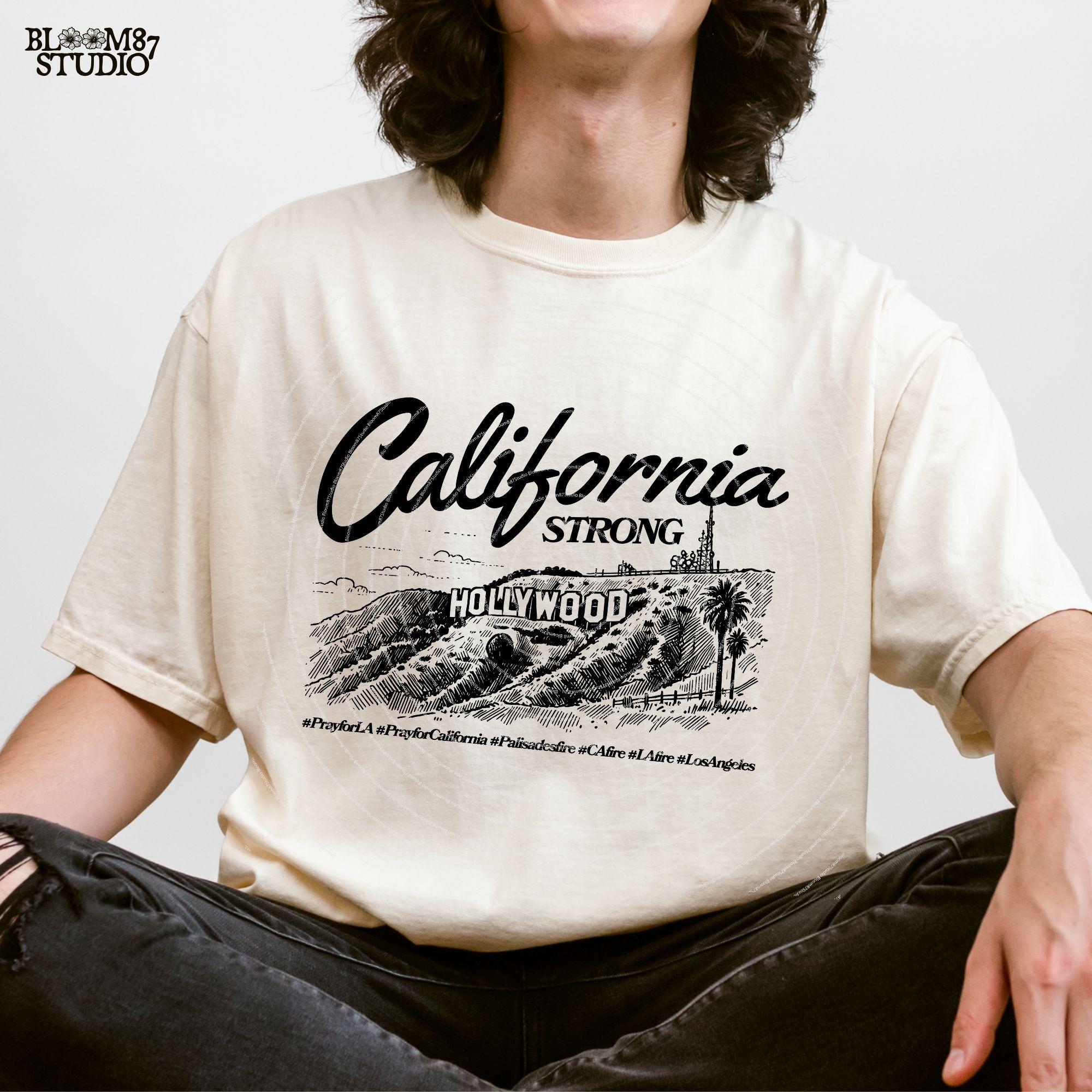 California Strong Png, Pray for California, Pray For Los Angeles California Png, Los Angeles Wildfires, Hollywood Hills, California wildfire