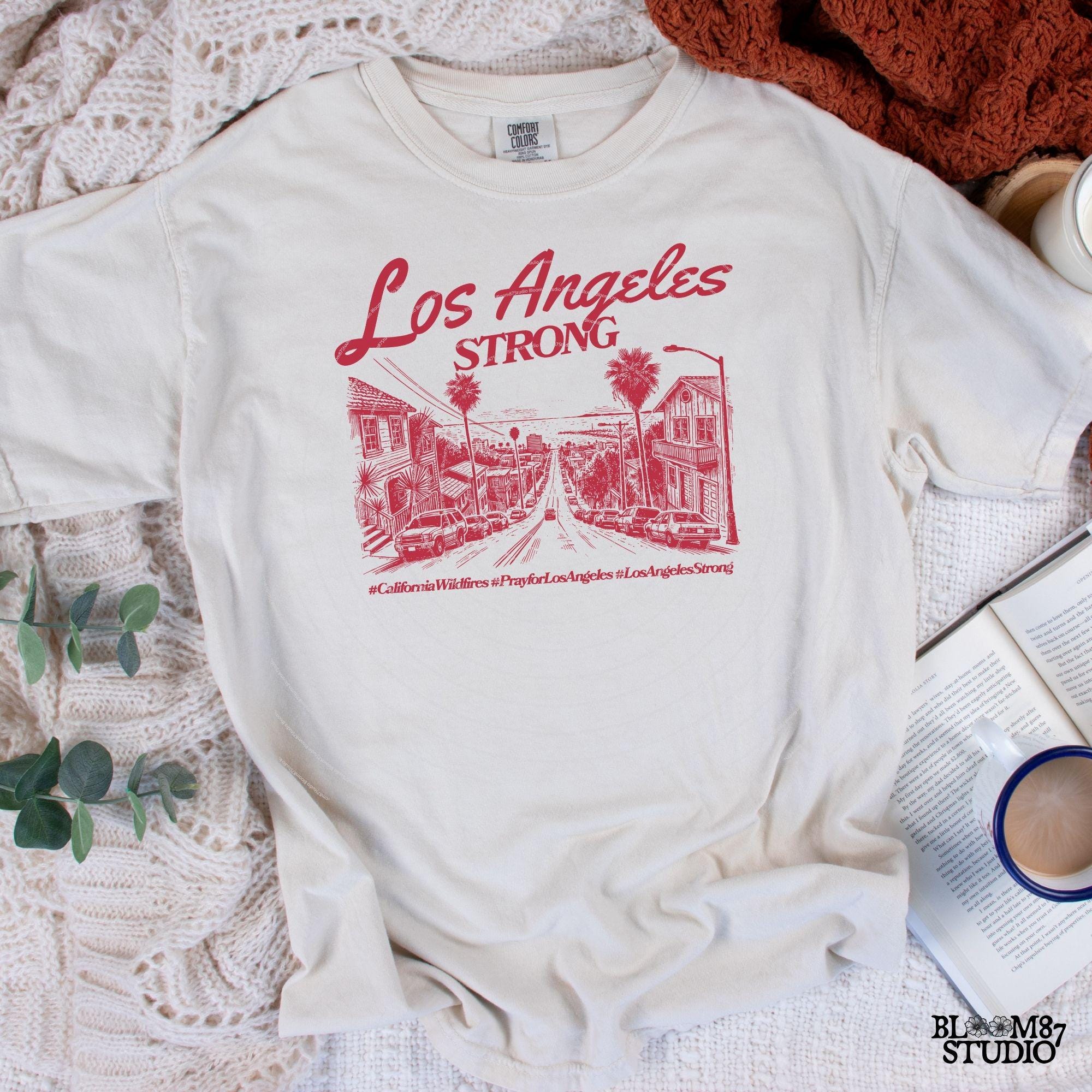 Pray For LA Png, Pray For Los Angeles California Png, Los Angeles Wildfires, Pray for California, California wildfire, California Strong Png