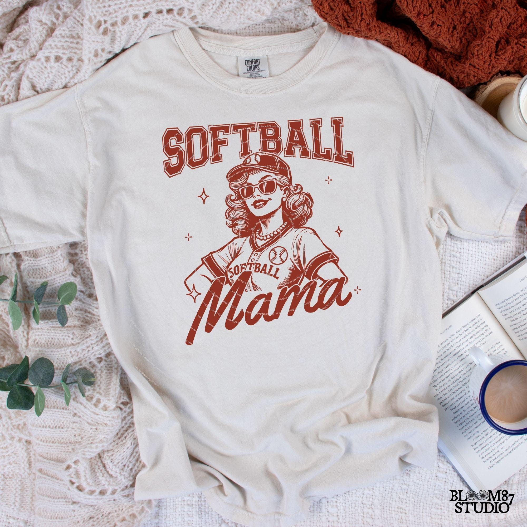 Softball Mama PNG, Funny Sports Mom, Softball Png, Softball Mom T-Shirt PNG, Digital Download Sublimation for t-shirts, mugs, or tote bags
