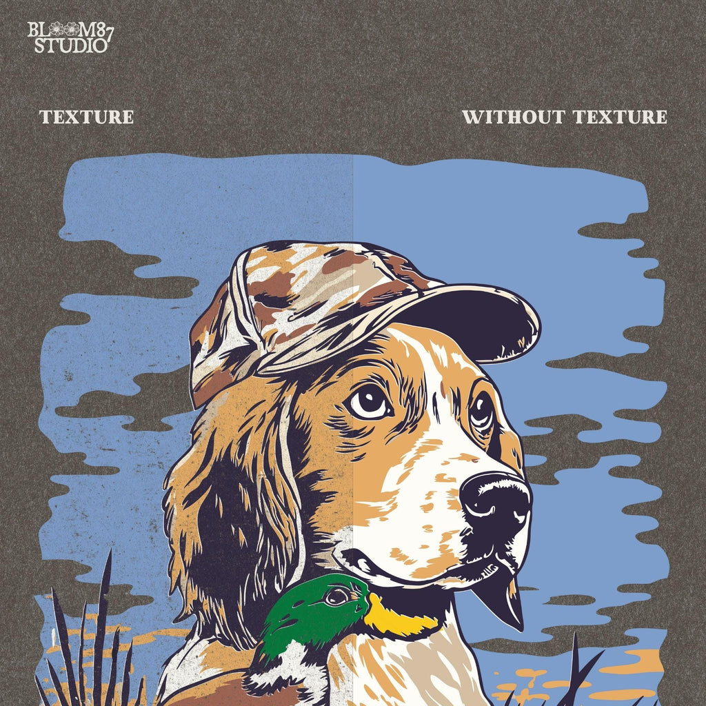 Hunting Dog PNG, Duck Hunting Retriever Digital Download,Gun Dog in camo cap,Hunting Lab with Mallard,Hunting Season,Outdoorsman Sublimation