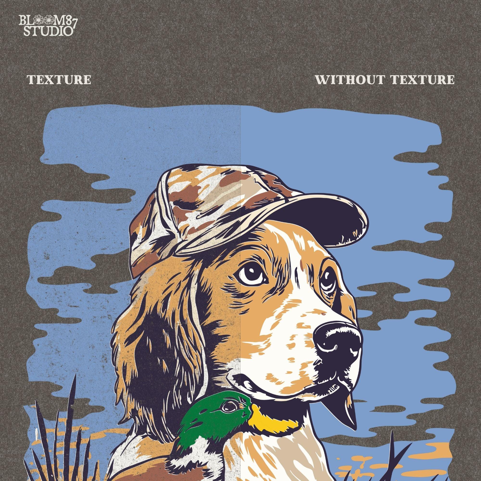 Hunting Dog PNG, Duck Hunting Retriever Digital Download,Gun Dog in camo cap,Hunting Lab with Mallard,Hunting Season,Outdoorsman Sublimation