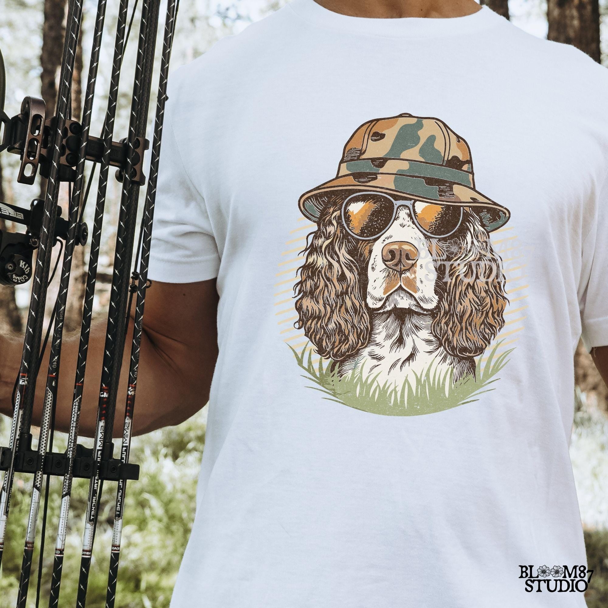 hunting dog, duck hunting, waterfowl art, camo backpack, retriever pup, outdoor decor, rustic hunting, sportsman gift, mallard duck, wetland wildlife, nature lovers, hunting gear, vintage hunting