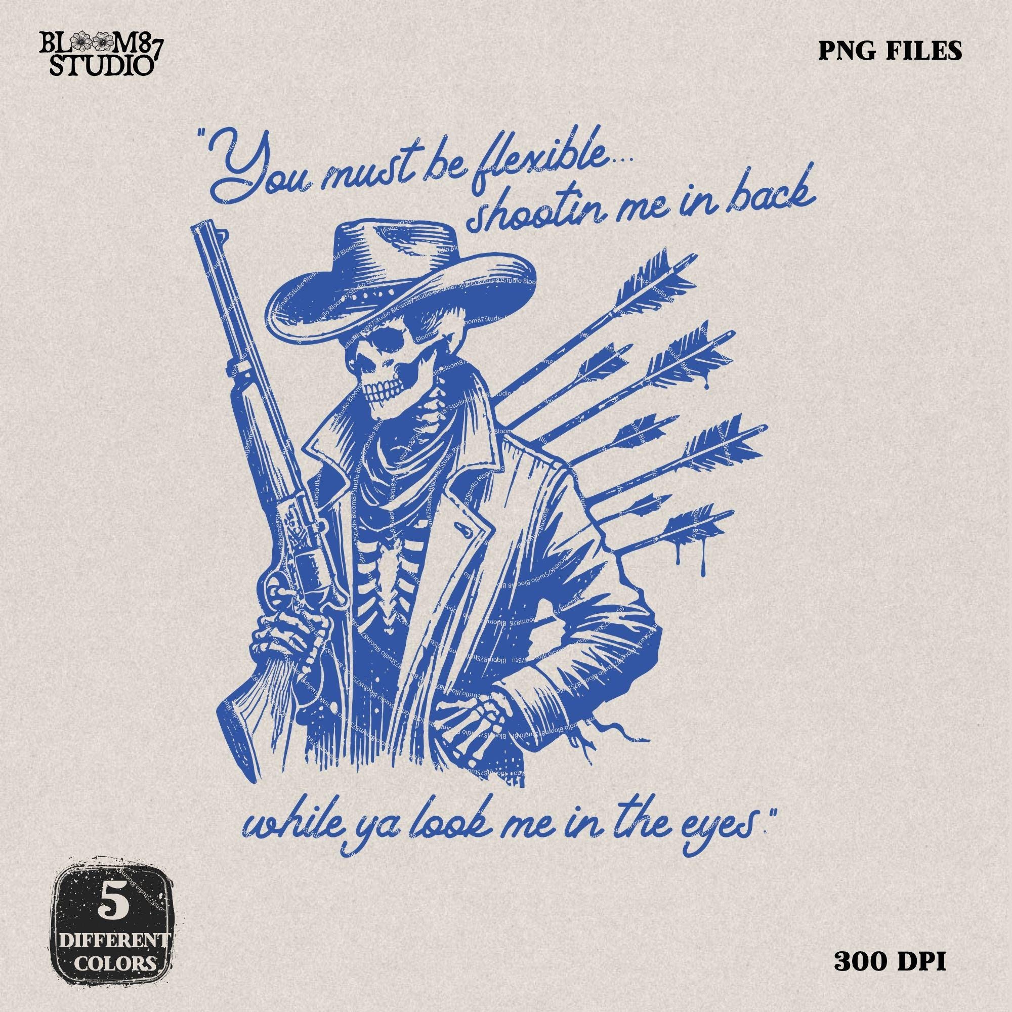 Cowboy Funny Shooting PNG, Western Humor Png, hand drawn Western Cowboy Skeleton PNG, Vintage Style PNG, Western Design, Desert Western Png
