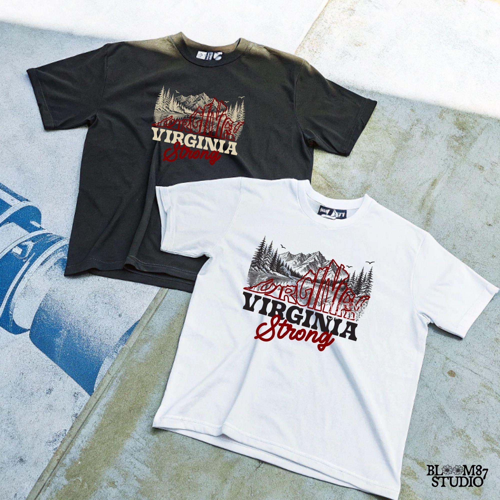 Virginia Strong Png, Appalachia Strong PNG, Stronger than strom, Virginia, Tennessee, Kentucky PNG, Sublimation Design Download, Western