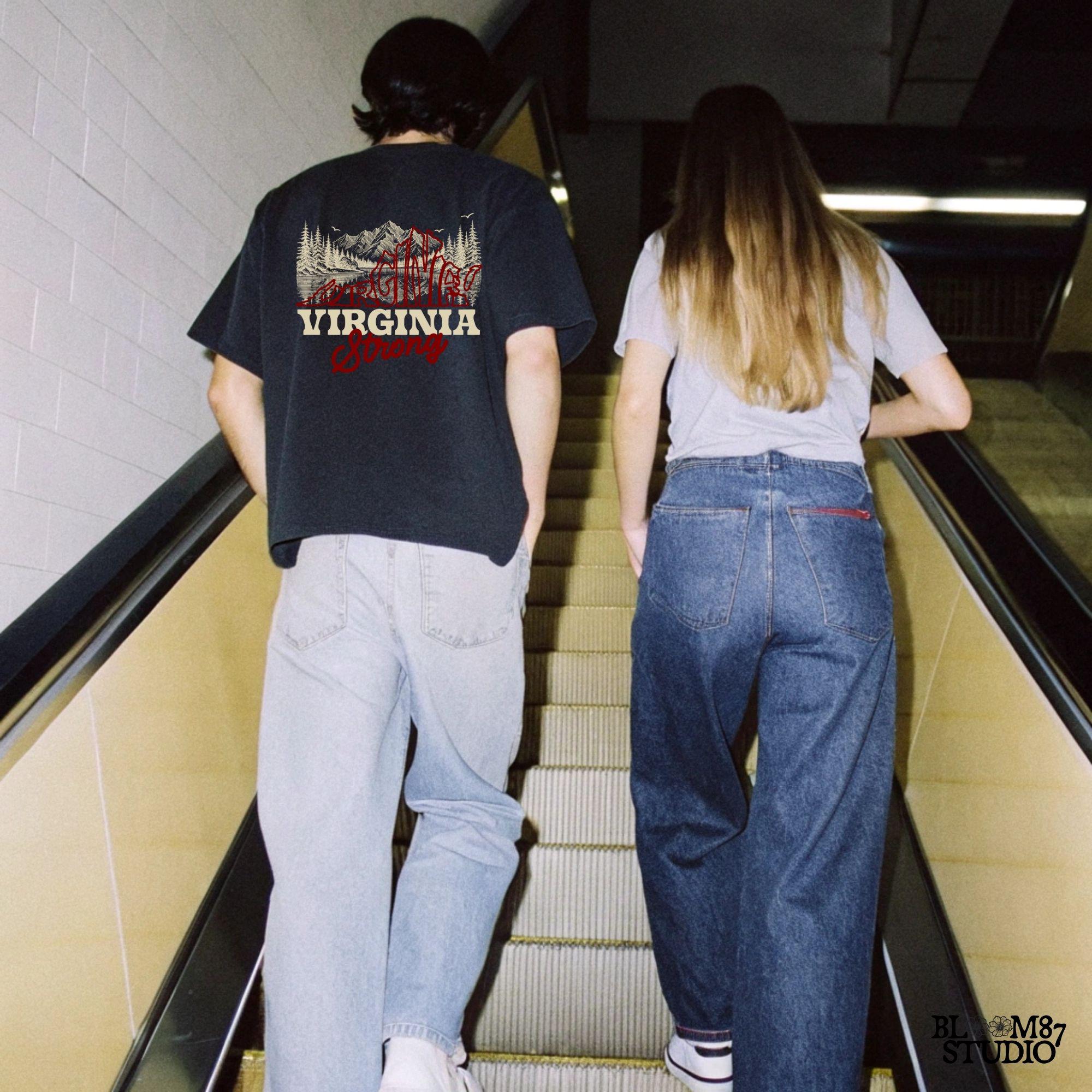 Virginia Strong Png, Appalachia Strong PNG, Stronger than strom, Virginia, Tennessee, Kentucky PNG, Sublimation Design Download, Western