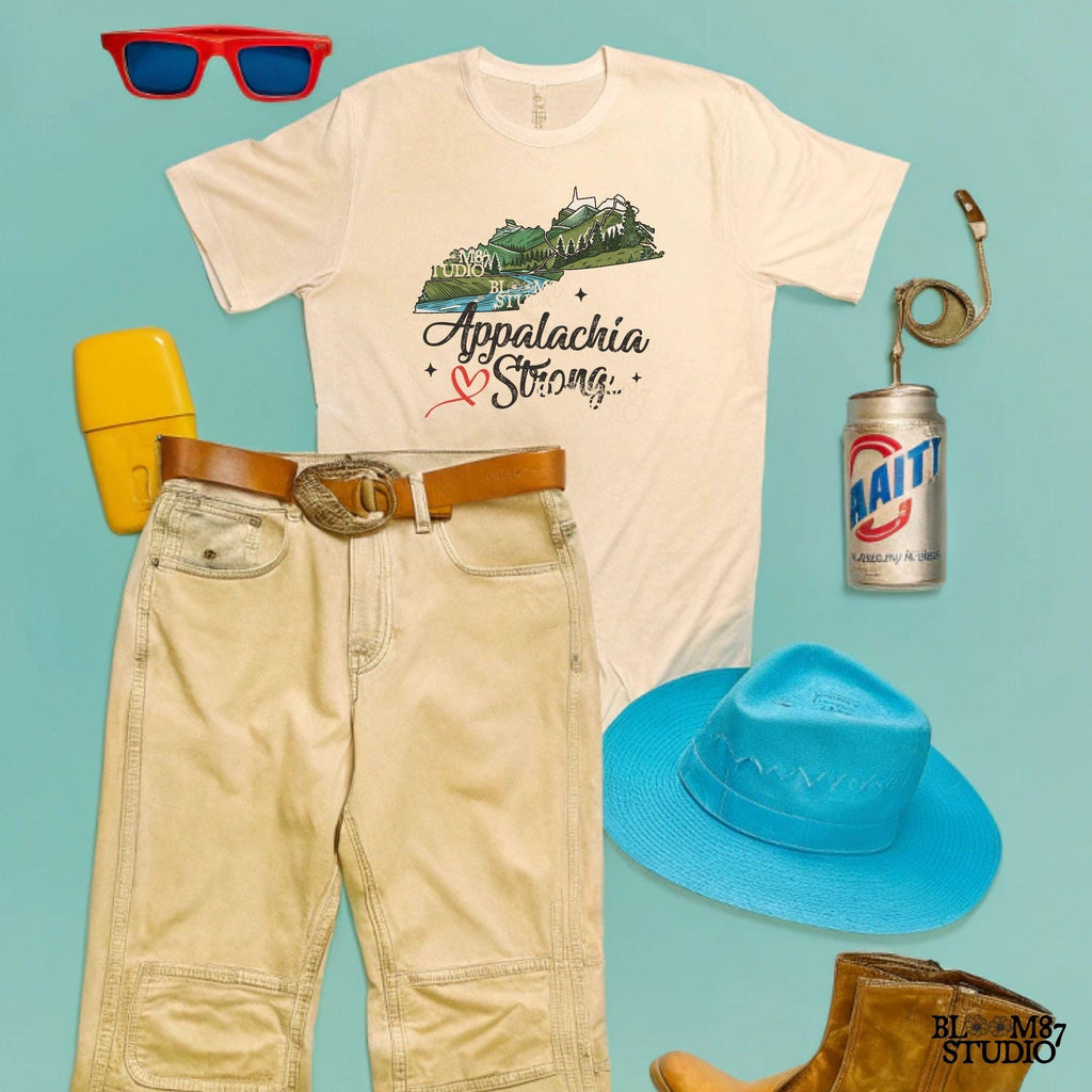 Appalachia Strong Png, Virginia, Kentucky (KY) Png, Tennessee (TENN), West Virginia (W. VA.) Png, Sublimation Design Download Shirt Design