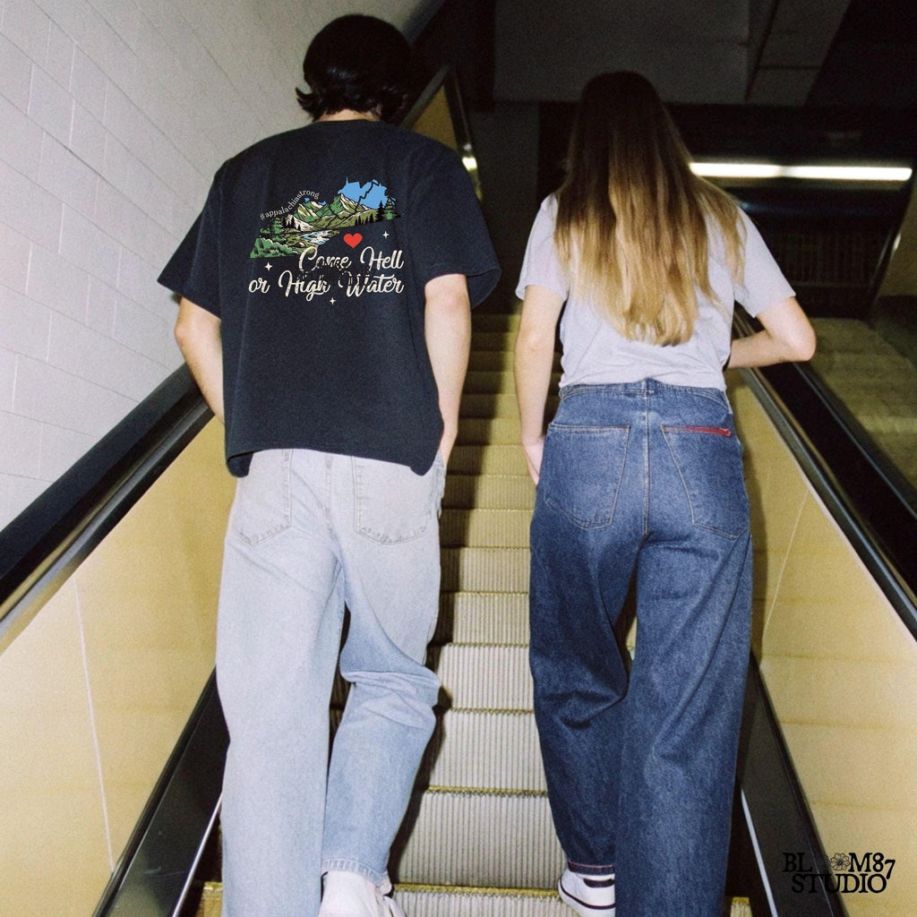 Come Hell or High Water png, Appalachia Strong png, Virginia (VA), Kentucky (KY), Tennessee (TENN), West Virginia (w.va.),Sublimation Design