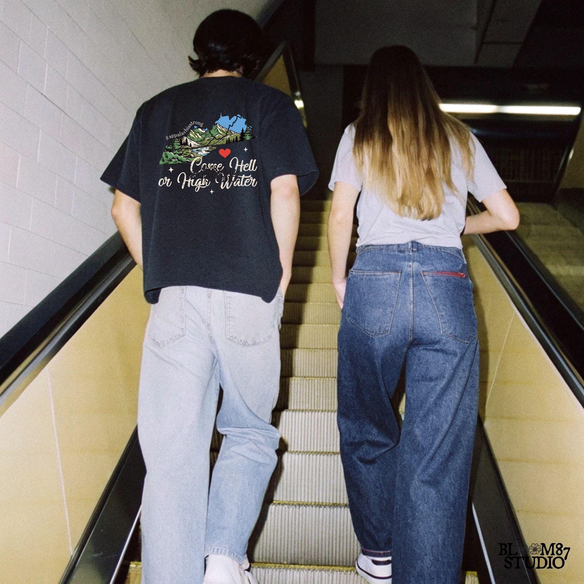 Come Hell or High Water png, Appalachia Strong png, Virginia (VA), Kentucky (KY), Tennessee (TENN), West Virginia (w.va.),Sublimation Design