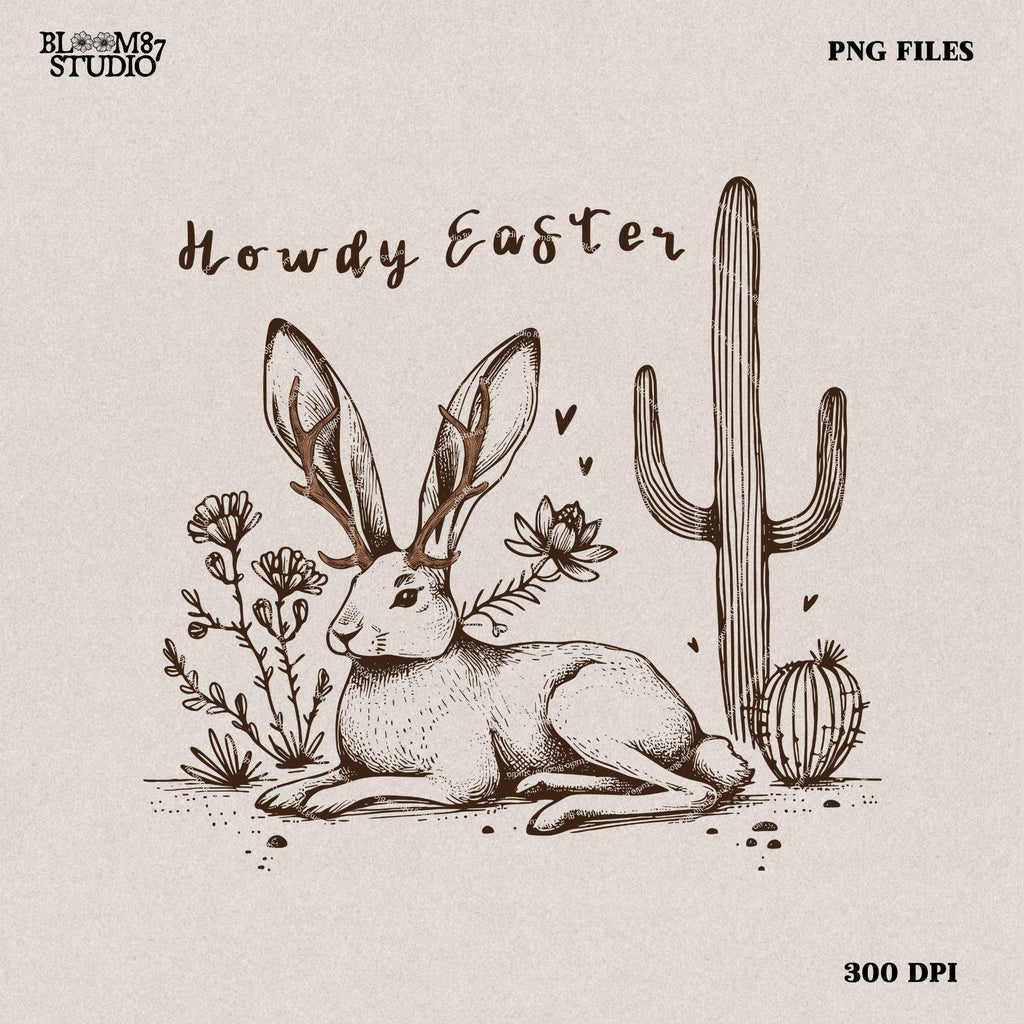 Western Easter Bunny Boy Png, Howdy Easter Png, Western Sublimation Png, Western Shirt Png, Easter Bunny Png, Easter Png,Western Transparent