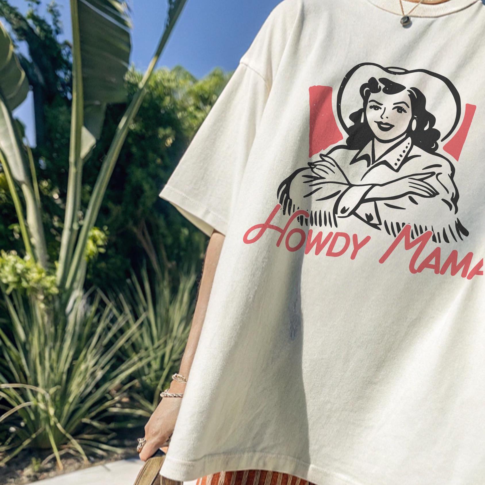 This “Howdy Mama” PNG features a retro western cowgirl in a hat with bold, stylish typography. Perfect for cowgirl moms who love rustic, rodeo, and country aesthetics. Ideal for sublimation on T-shirts, mugs, tumblers, tote bags, and handmade gifts. High-resolution transparent PNG for easy printing and crafting. Great for Mother’s Day, birthdays, or any occasion celebrating strong country mamas.