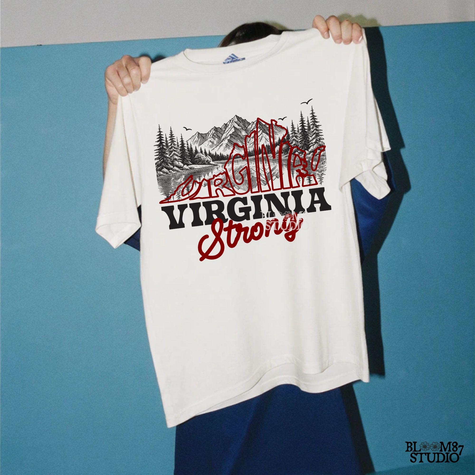 Virginia Strong Png, Appalachia Strong PNG, Stronger than strom, Virginia, Tennessee, Kentucky PNG, Sublimation Design Download, Western