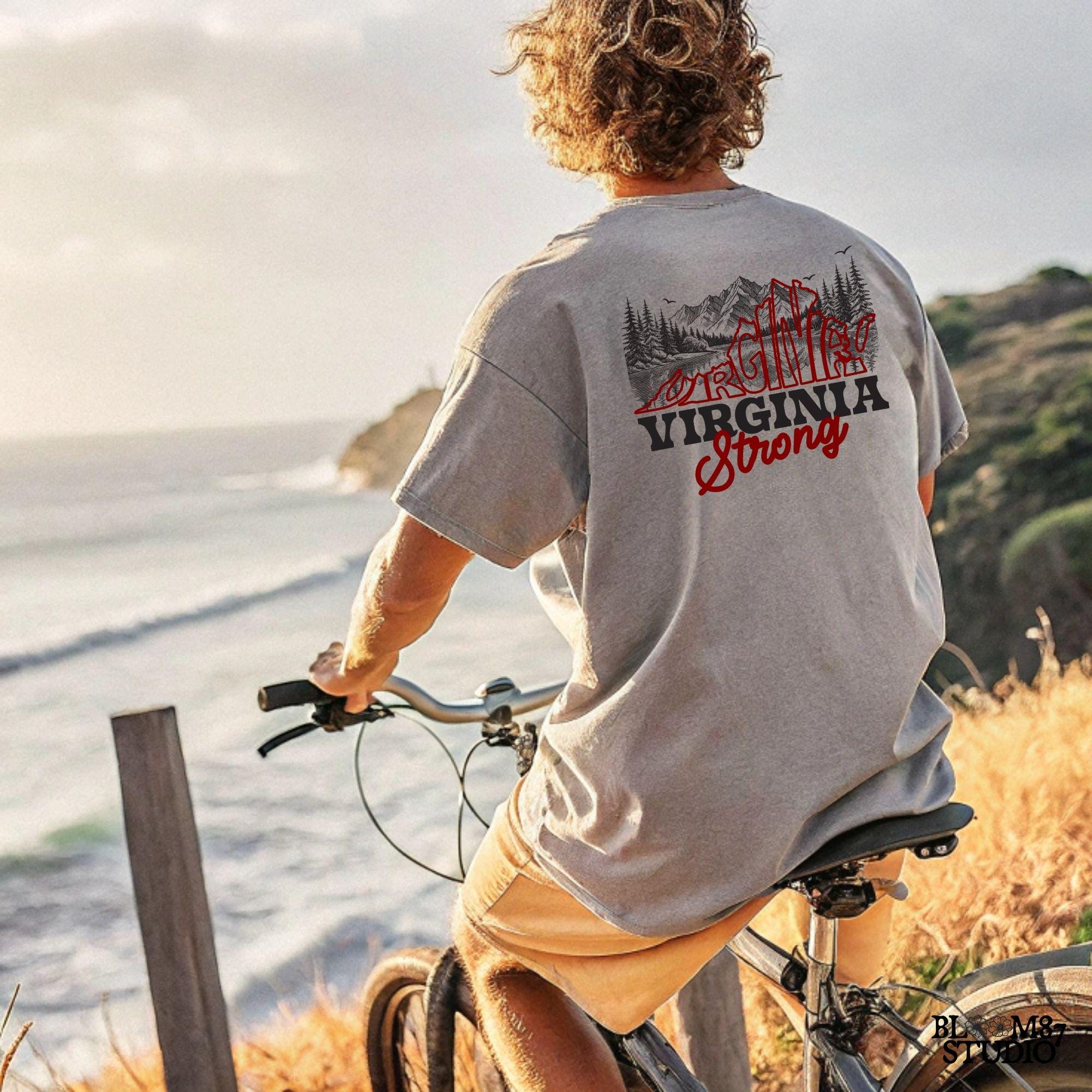 Virginia Strong Png, Appalachia Strong PNG, Stronger than strom, Virginia, Tennessee, Kentucky PNG, Sublimation Design Download, Western