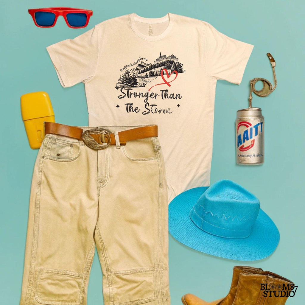 Stronger Than The Storm Png, Appalachia Strong png, Virginia (VA), Kentucky (KY), Tennessee (TENN), and West Virginia png,Sublimation Design