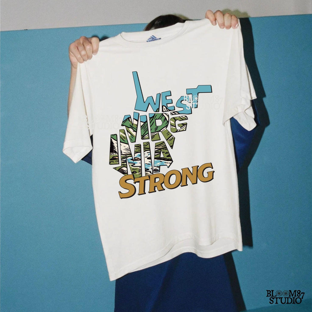 West Virginia Strong Png, West Virginia Png, W. VA. State png, Appalachia Strong Png, Sublimation designs,Sublimation Design,States Design