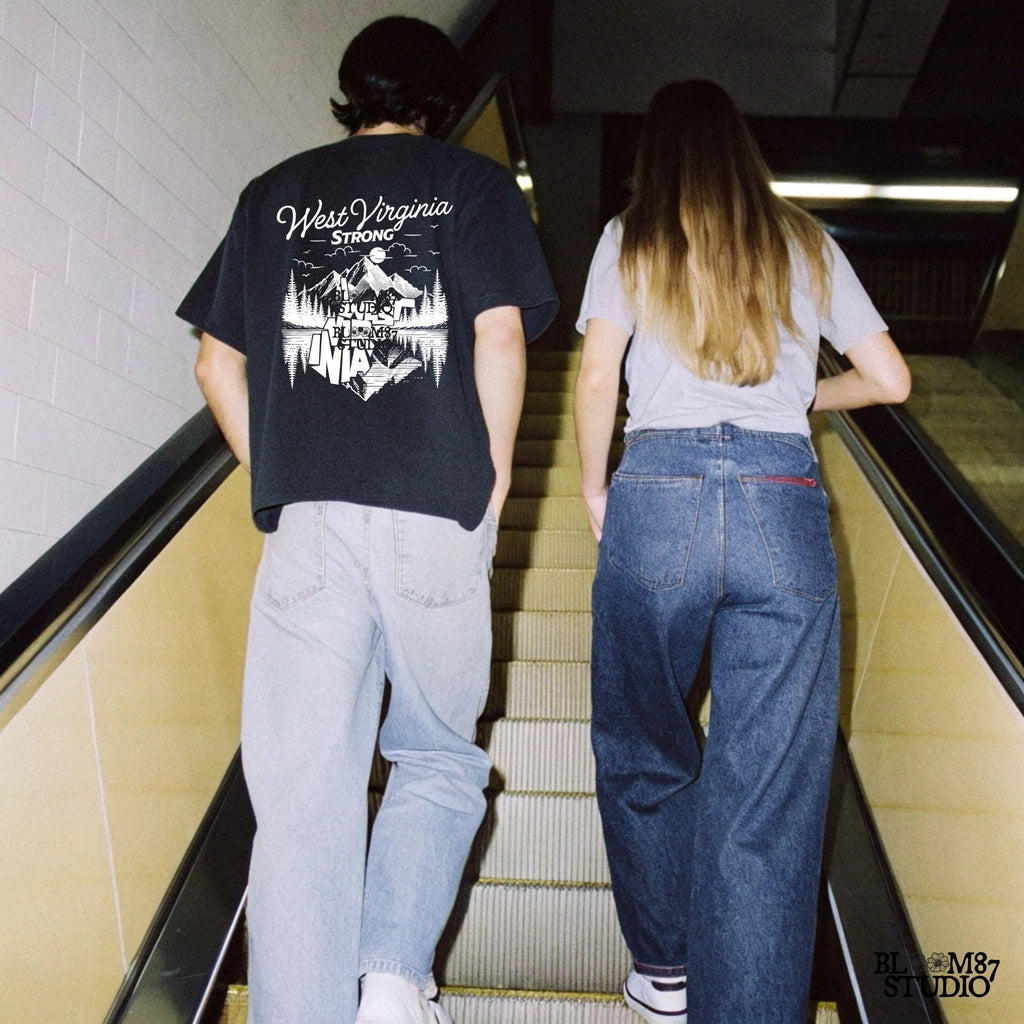 West Virginia Strong Png, West Virginia Mountains Png, West Virginia State png, Appalachia Strong Png, Sublimation designs, States Design