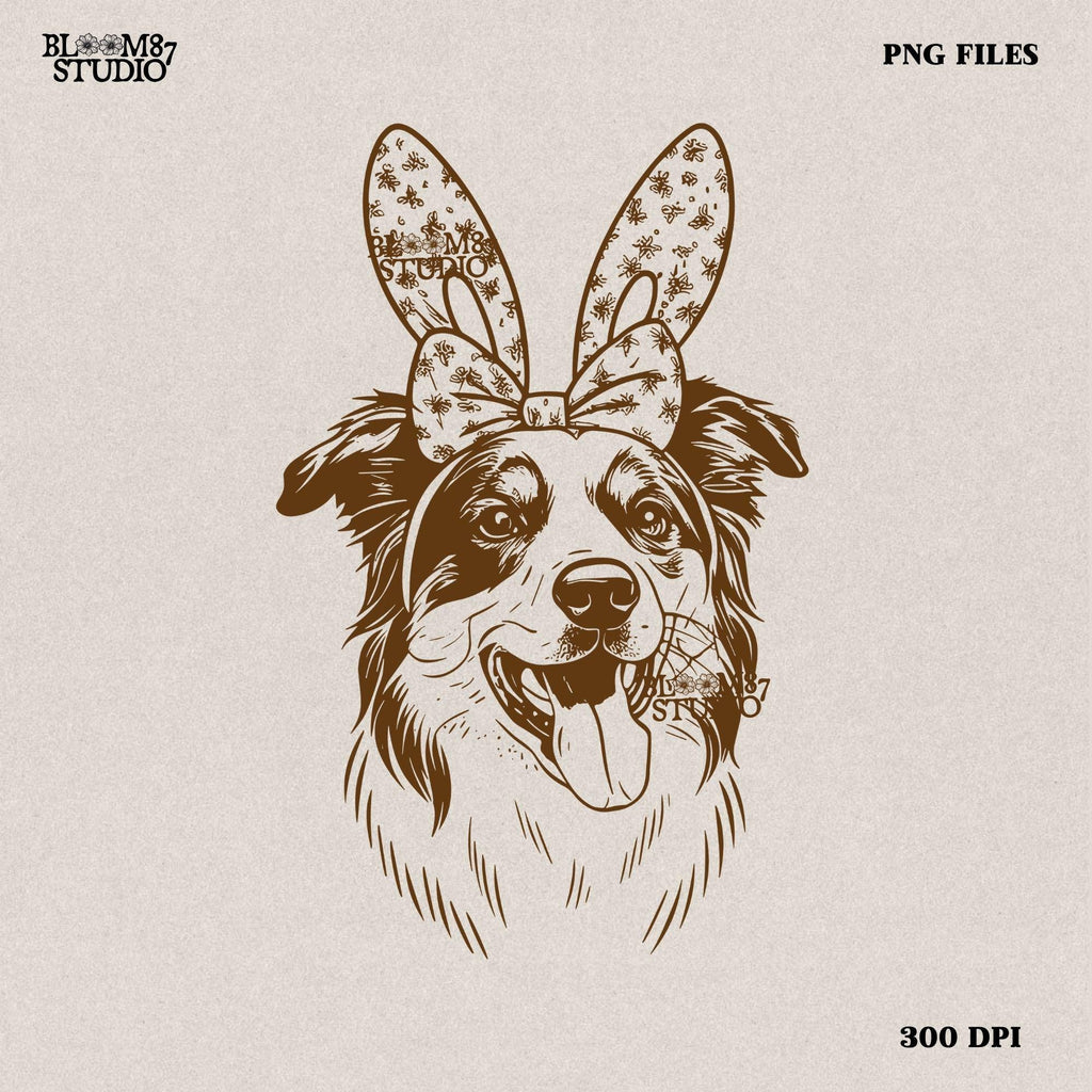 Perfect for dog moms, pet lovers, and animal rescue supporters looking for a playful and adorable Easter design.